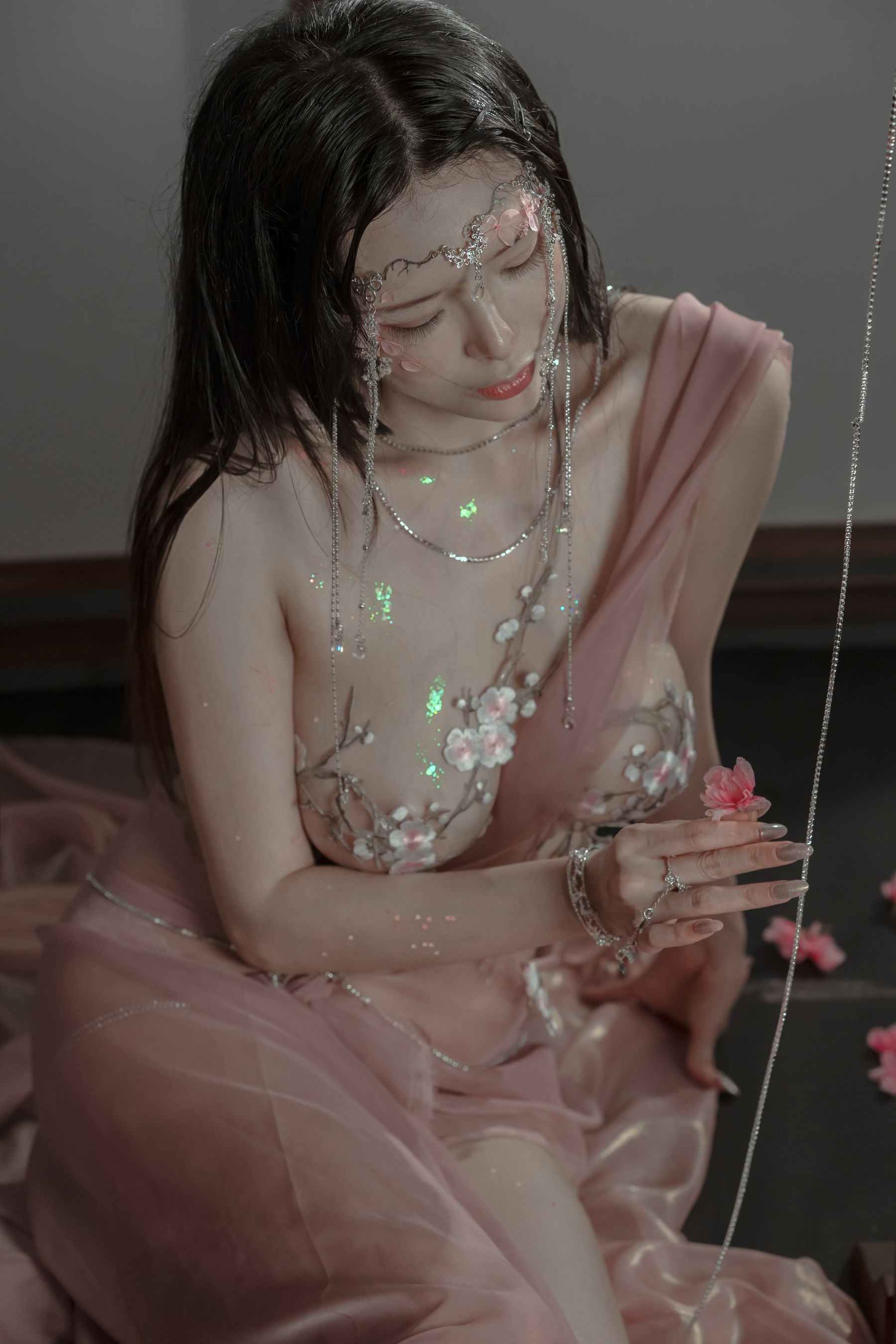 秋和柯基(夏小秋秋秋) - 粉 桃花神-图11