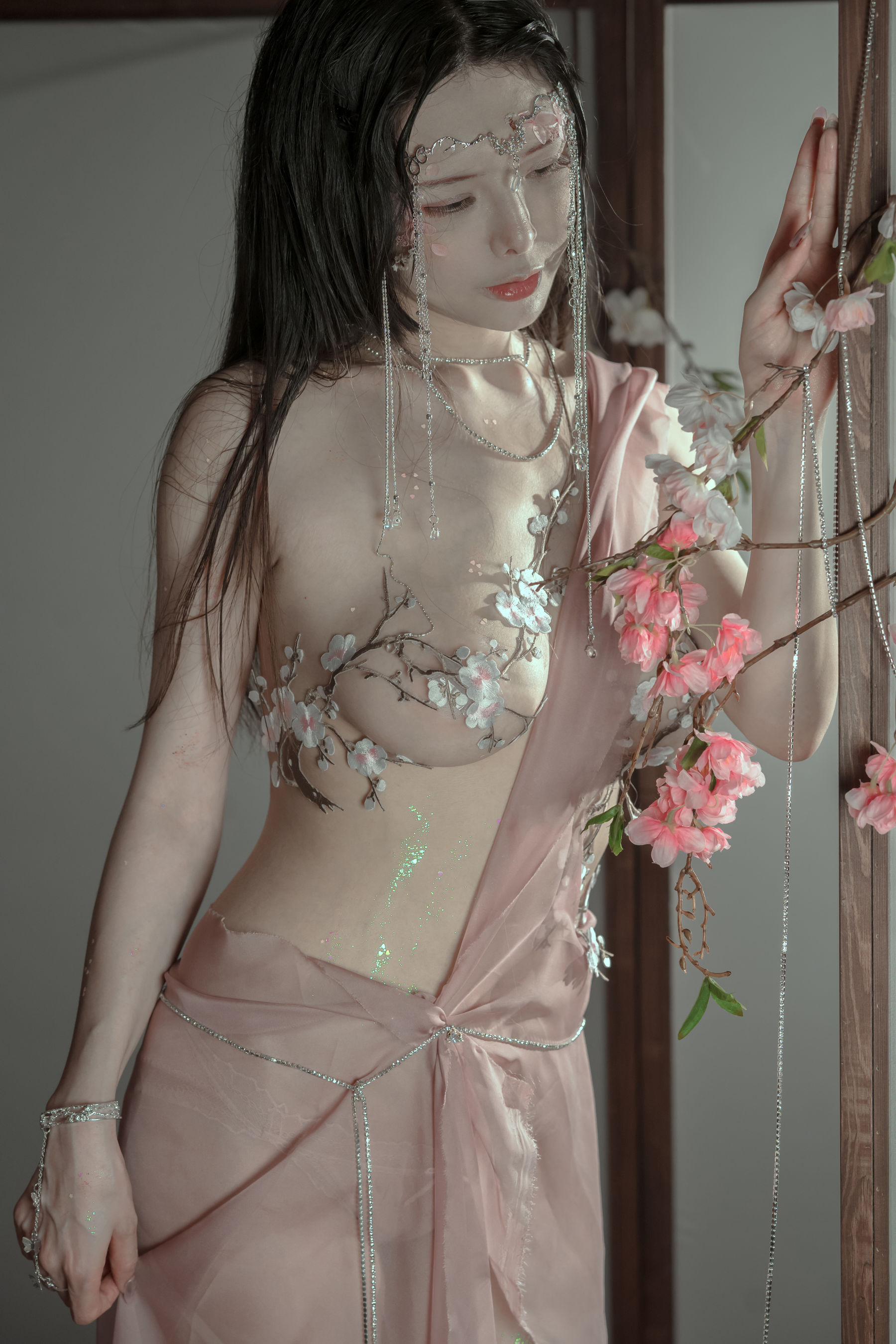 秋和柯基(夏小秋秋秋) - 粉 桃花神-图13