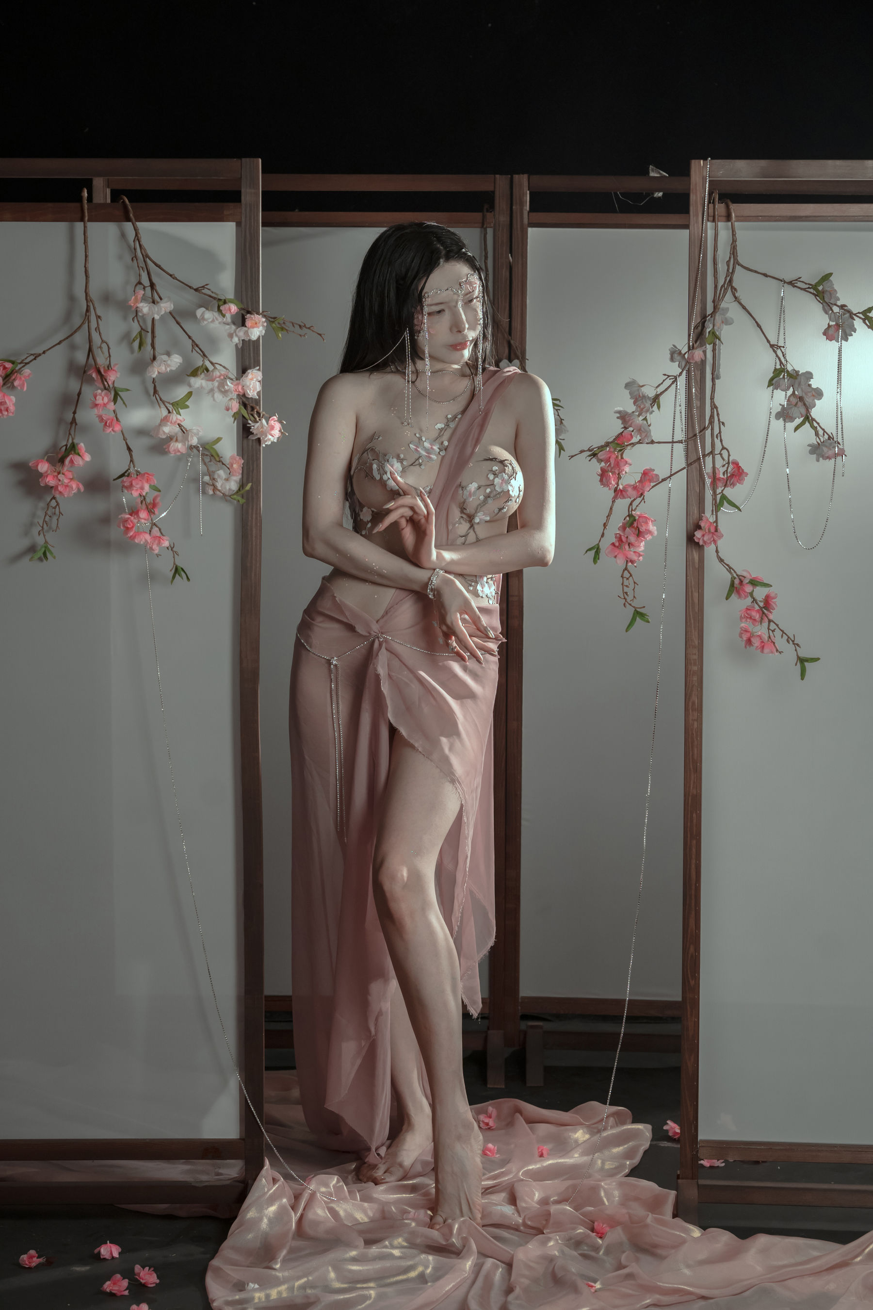 秋和柯基(夏小秋秋秋) - 粉 桃花神-图15