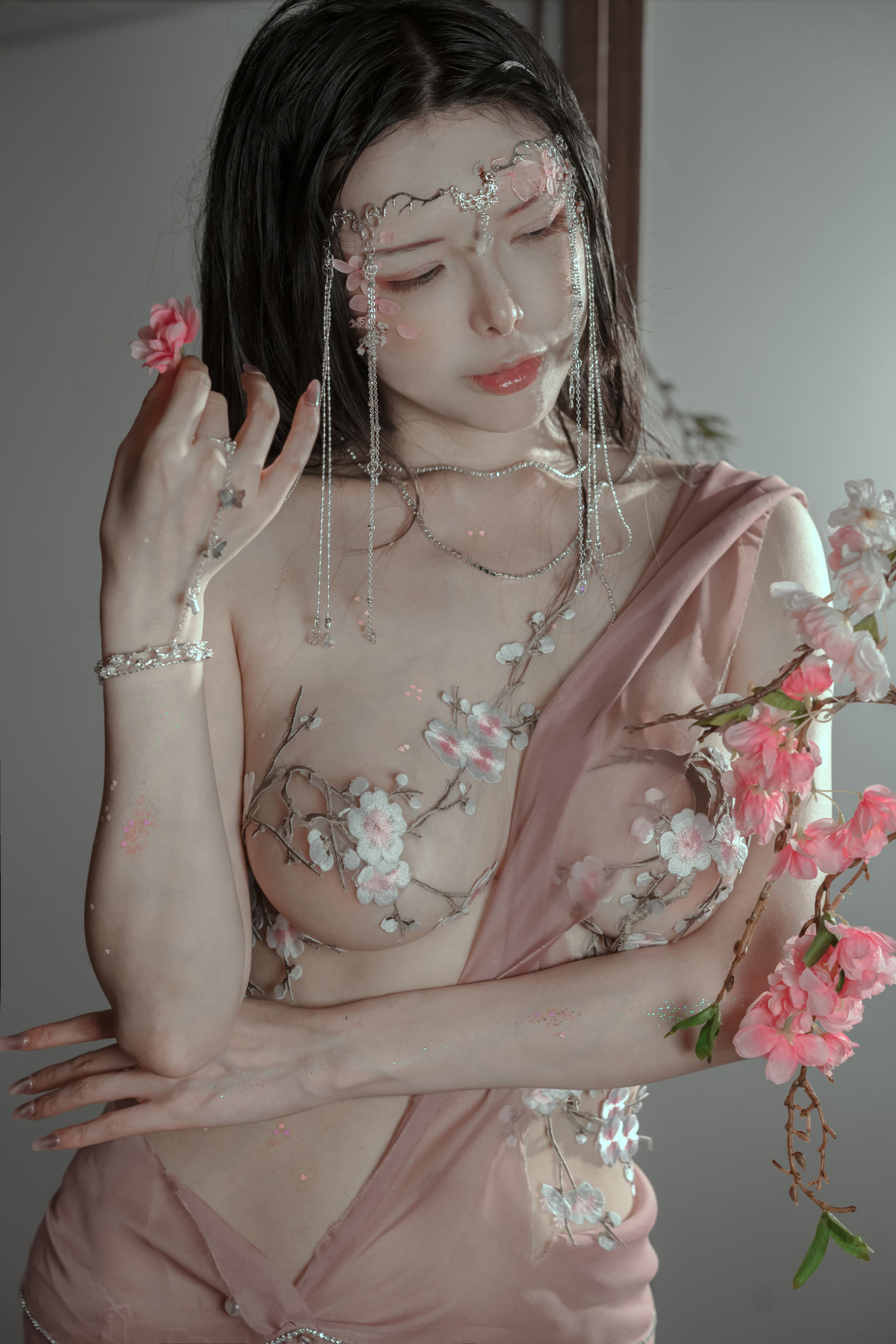 秋和柯基(夏小秋秋秋) - 粉 桃花神-图20