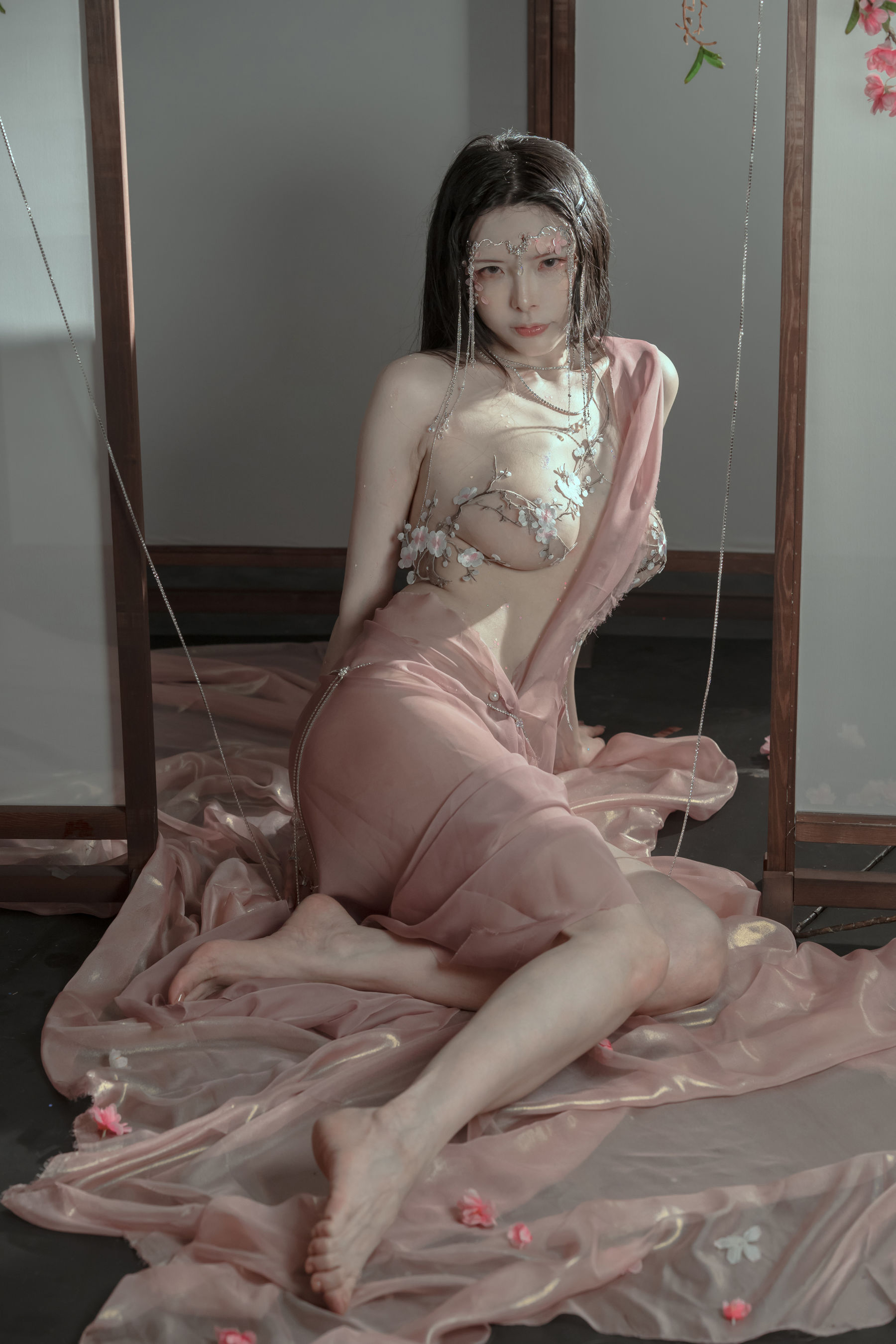 秋和柯基(夏小秋秋秋) - 粉 桃花神-图24