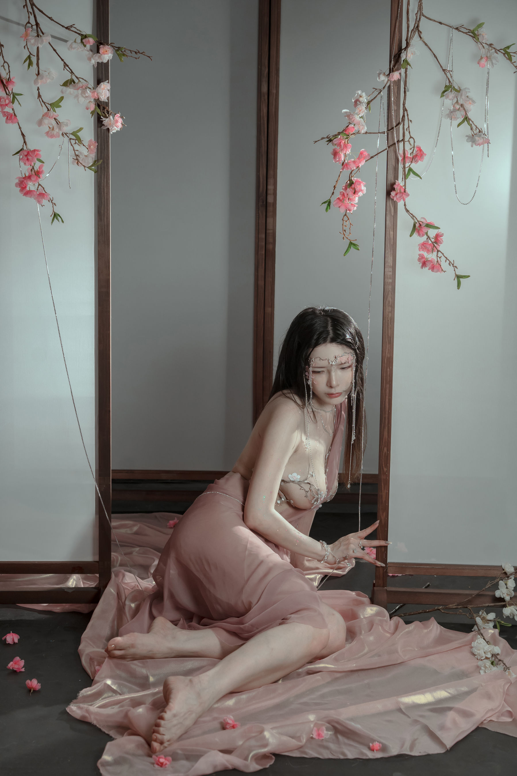 秋和柯基(夏小秋秋秋) - 粉 桃花神-图25