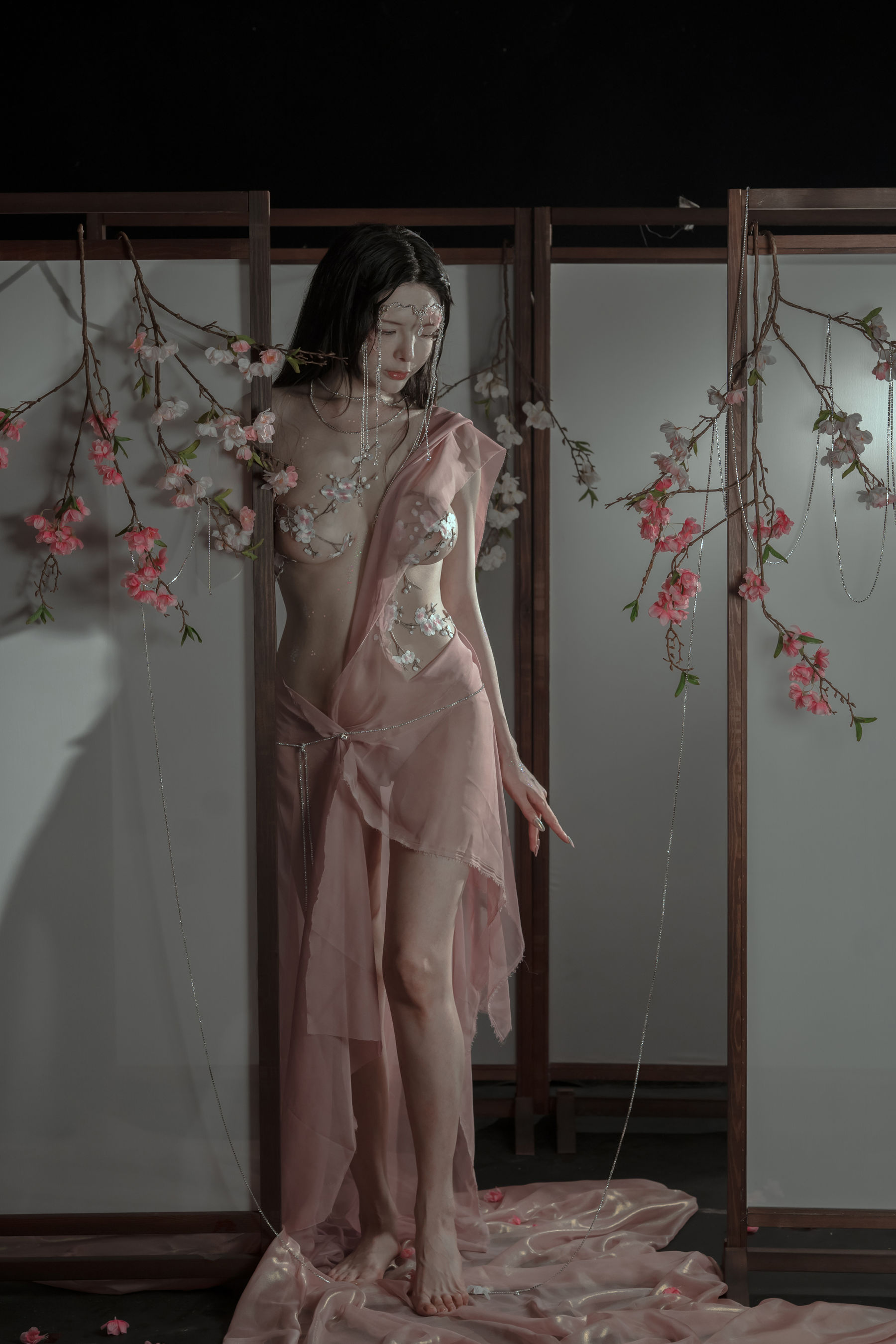 秋和柯基(夏小秋秋秋) - 粉 桃花神-图4