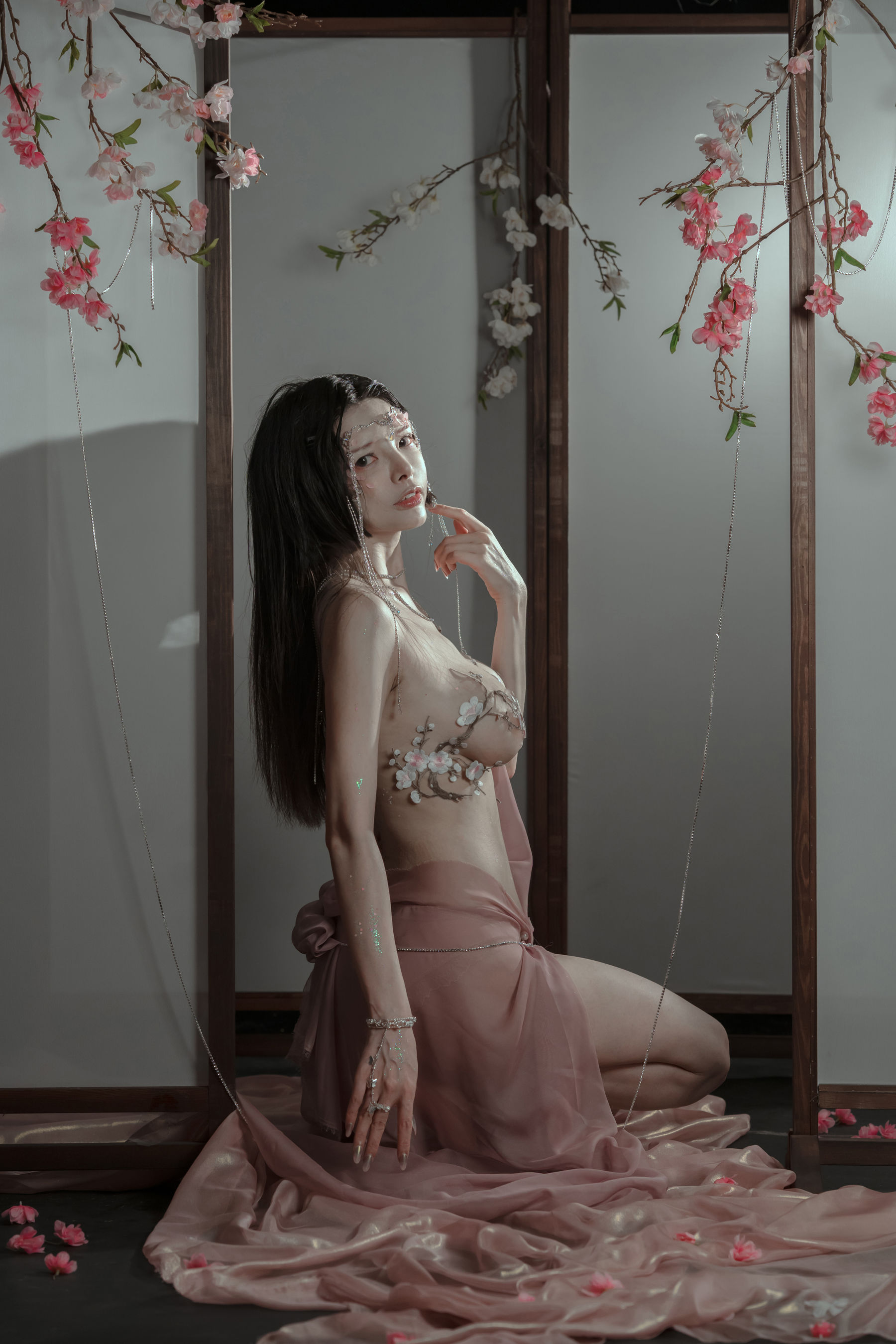 秋和柯基(夏小秋秋秋) - 粉 桃花神-图5