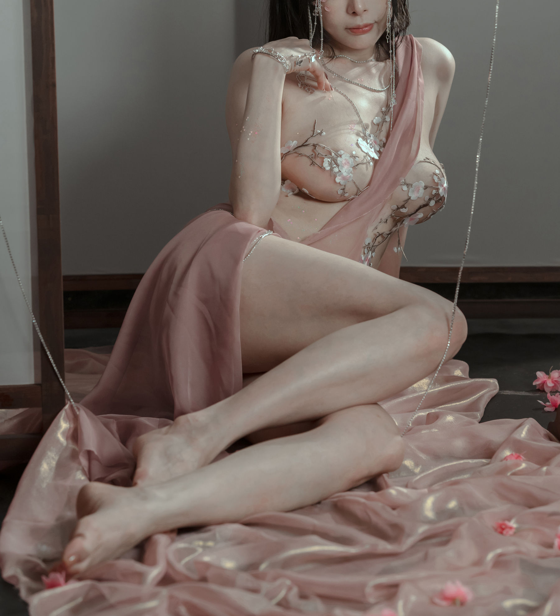 秋和柯基(夏小秋秋秋) - 粉 桃花神-图6