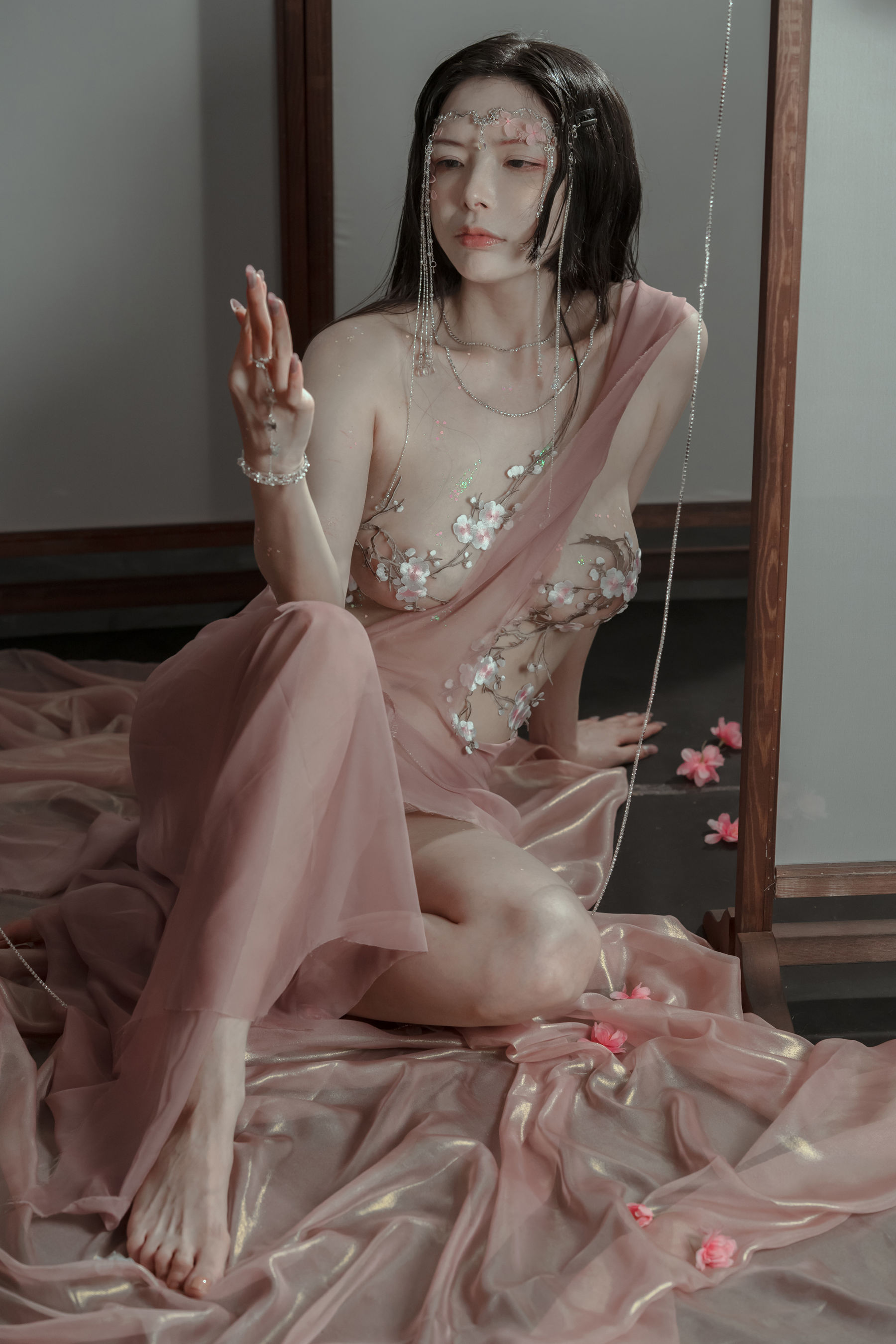 秋和柯基(夏小秋秋秋) - 粉 桃花神-图8