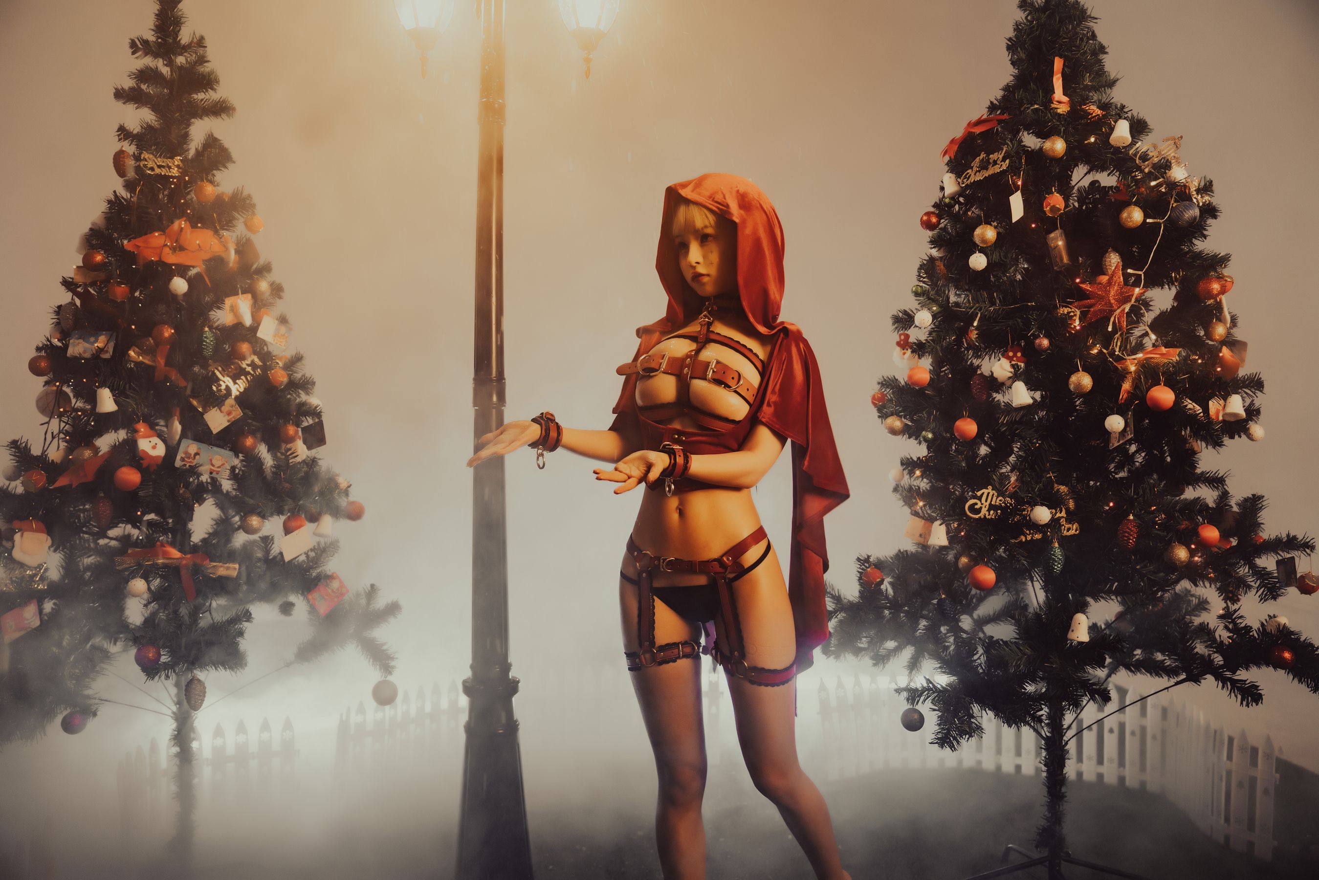 美少女晕崽 - 圣诞小红帽-图40