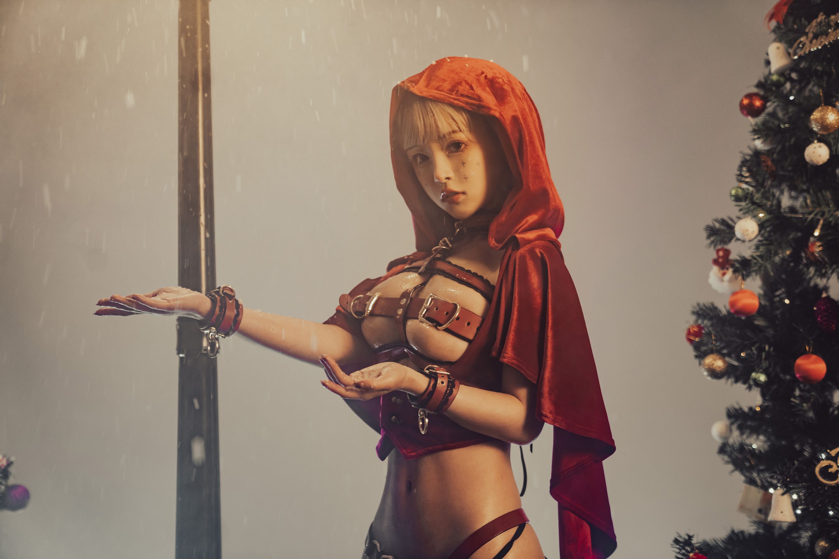 美少女晕崽 - 圣诞小红帽-图42