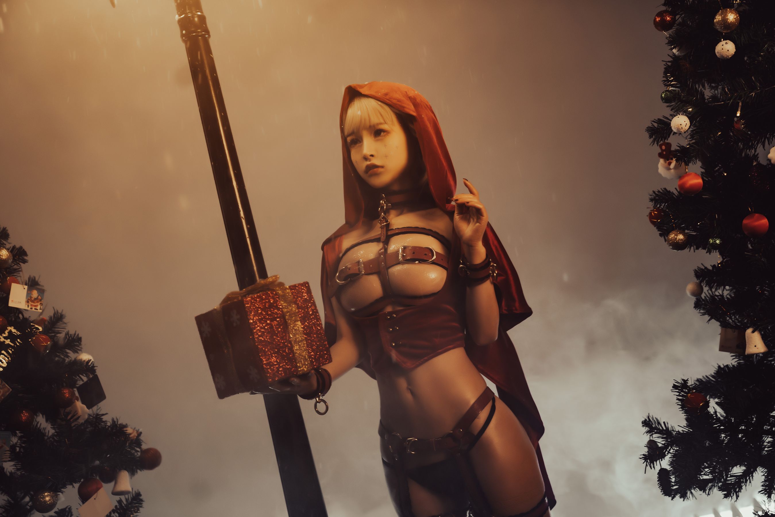 美少女晕崽 - 圣诞小红帽-图43