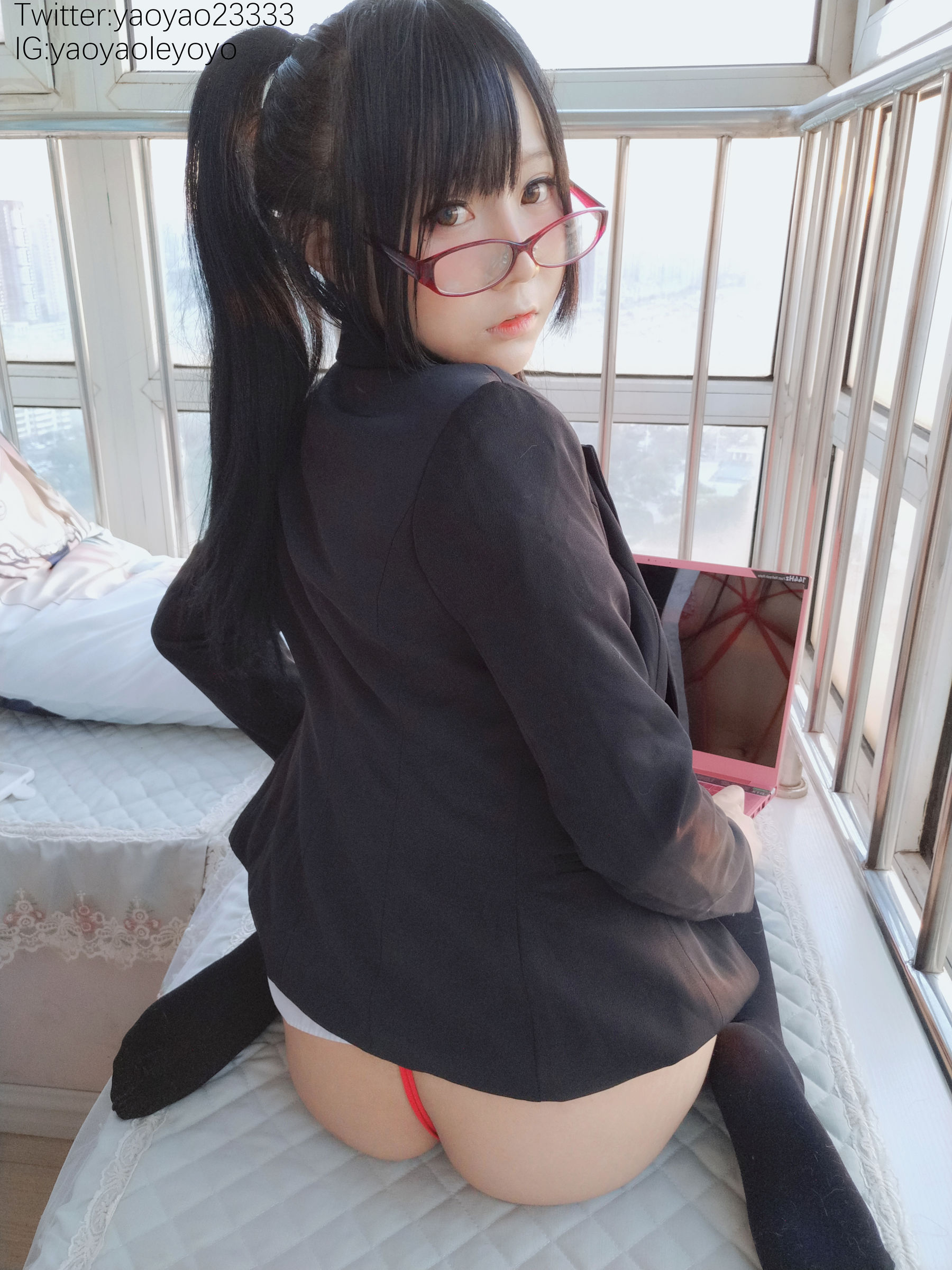 萌妹子Coser摇摇乐yoyo - 补习老师-图99