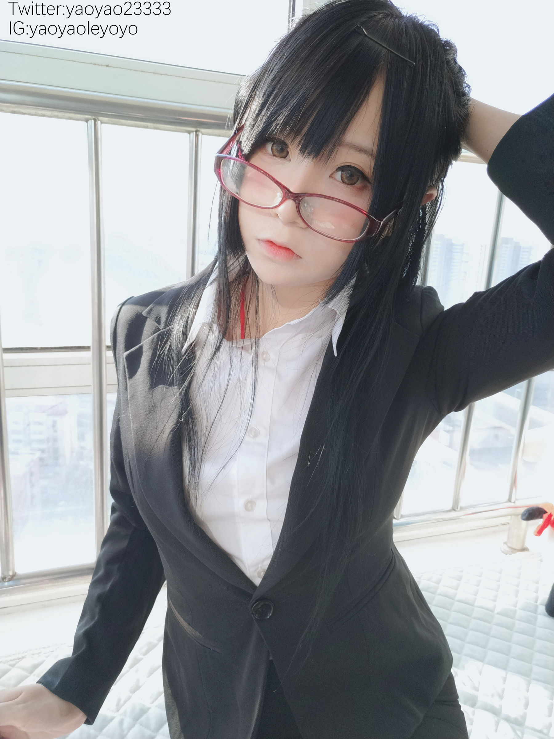 萌妹子Coser摇摇乐yoyo - 补习老师-图1