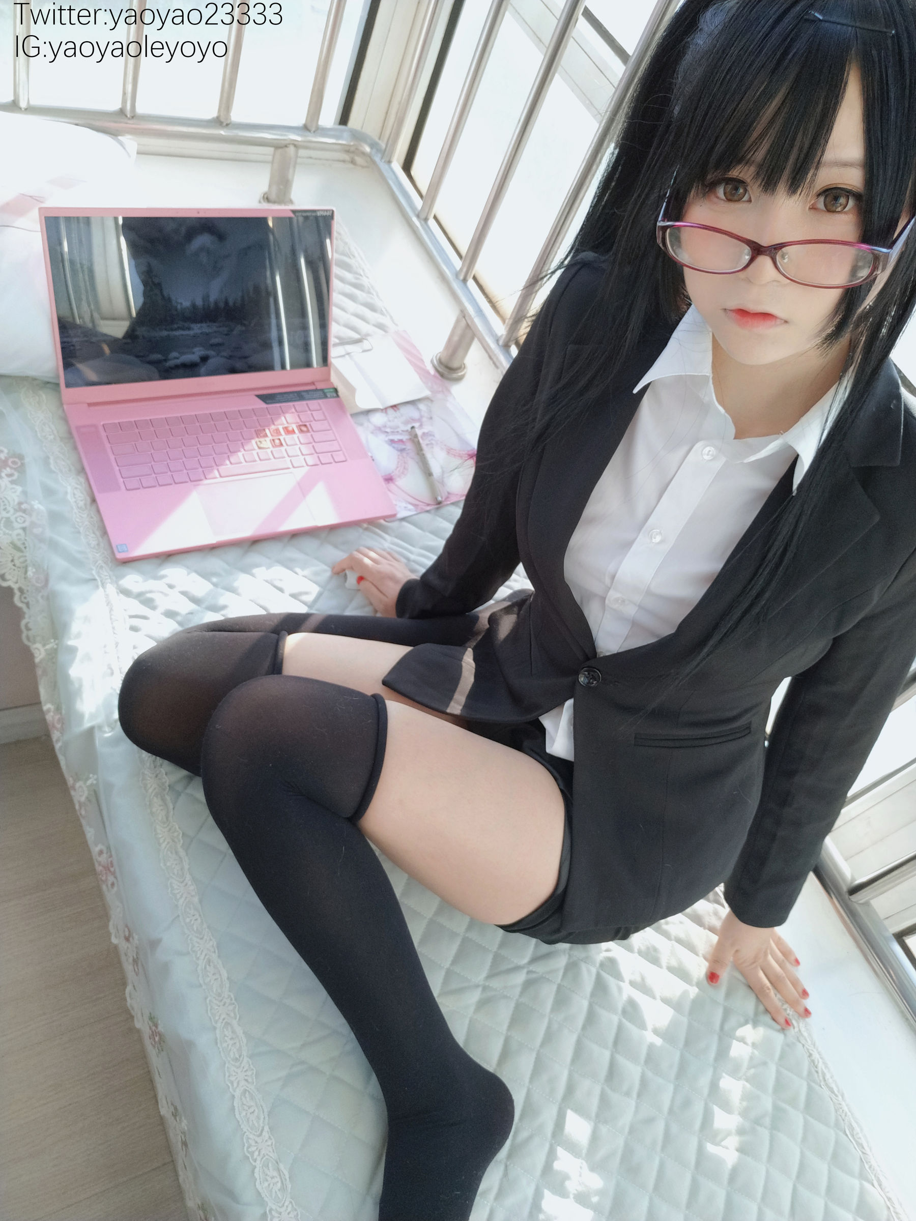 萌妹子Coser摇摇乐yoyo - 补习老师-图55