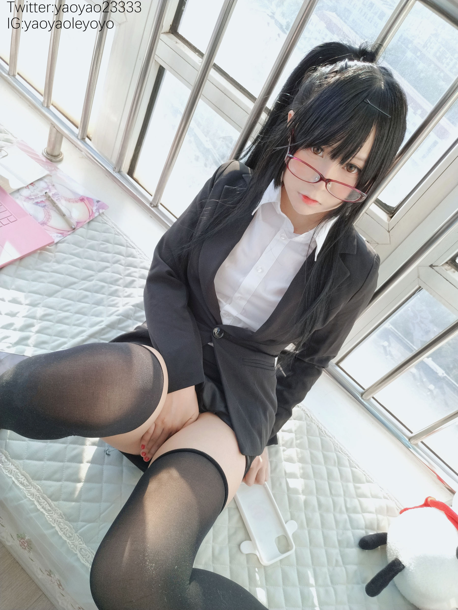 萌妹子Coser摇摇乐yoyo - 补习老师-图60