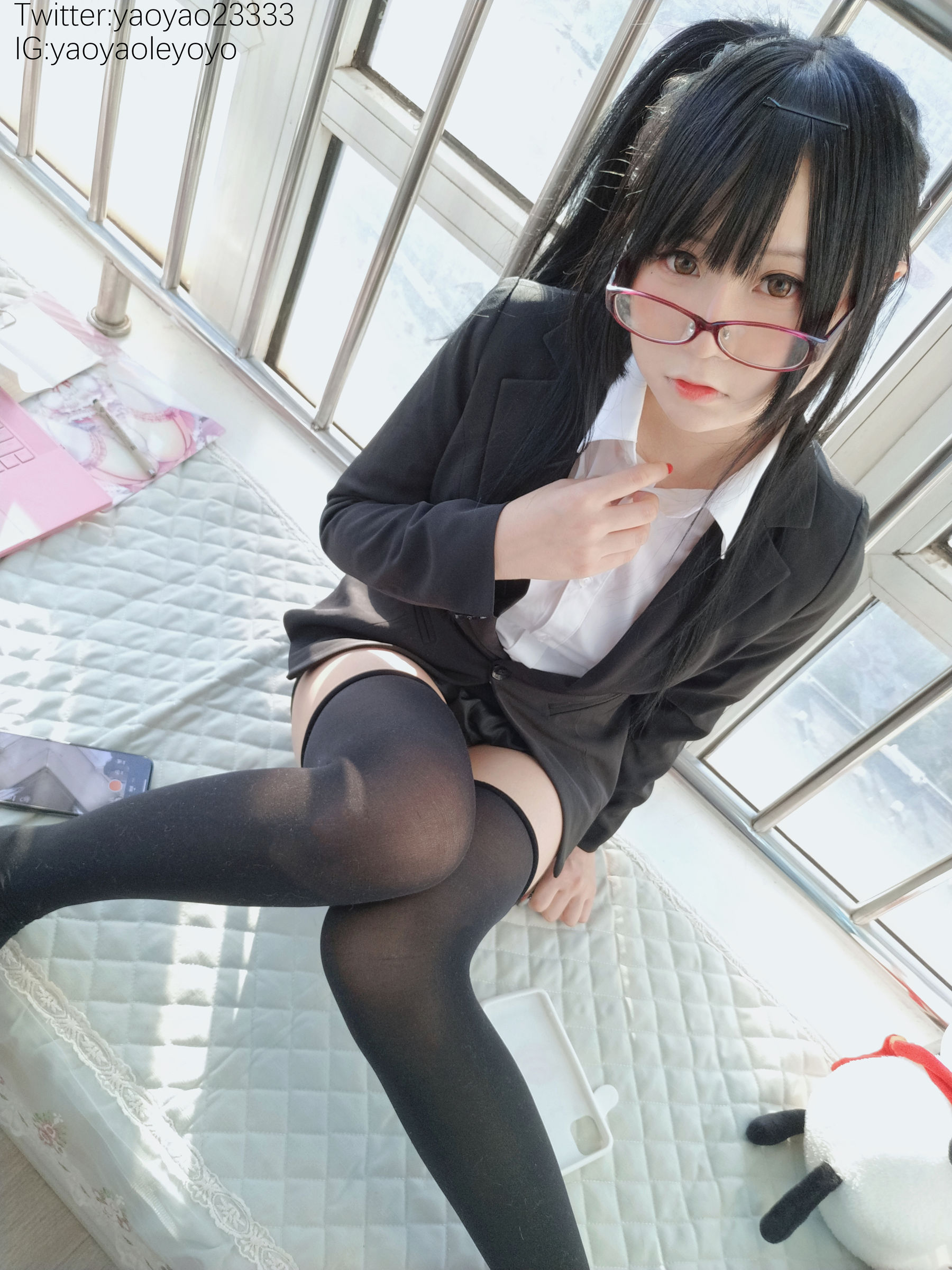 萌妹子Coser摇摇乐yoyo - 补习老师-图61