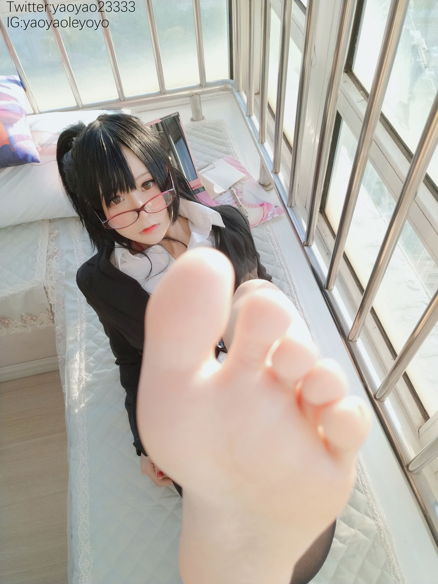 萌妹子Coser摇摇乐yoyo - 补习老师-图69