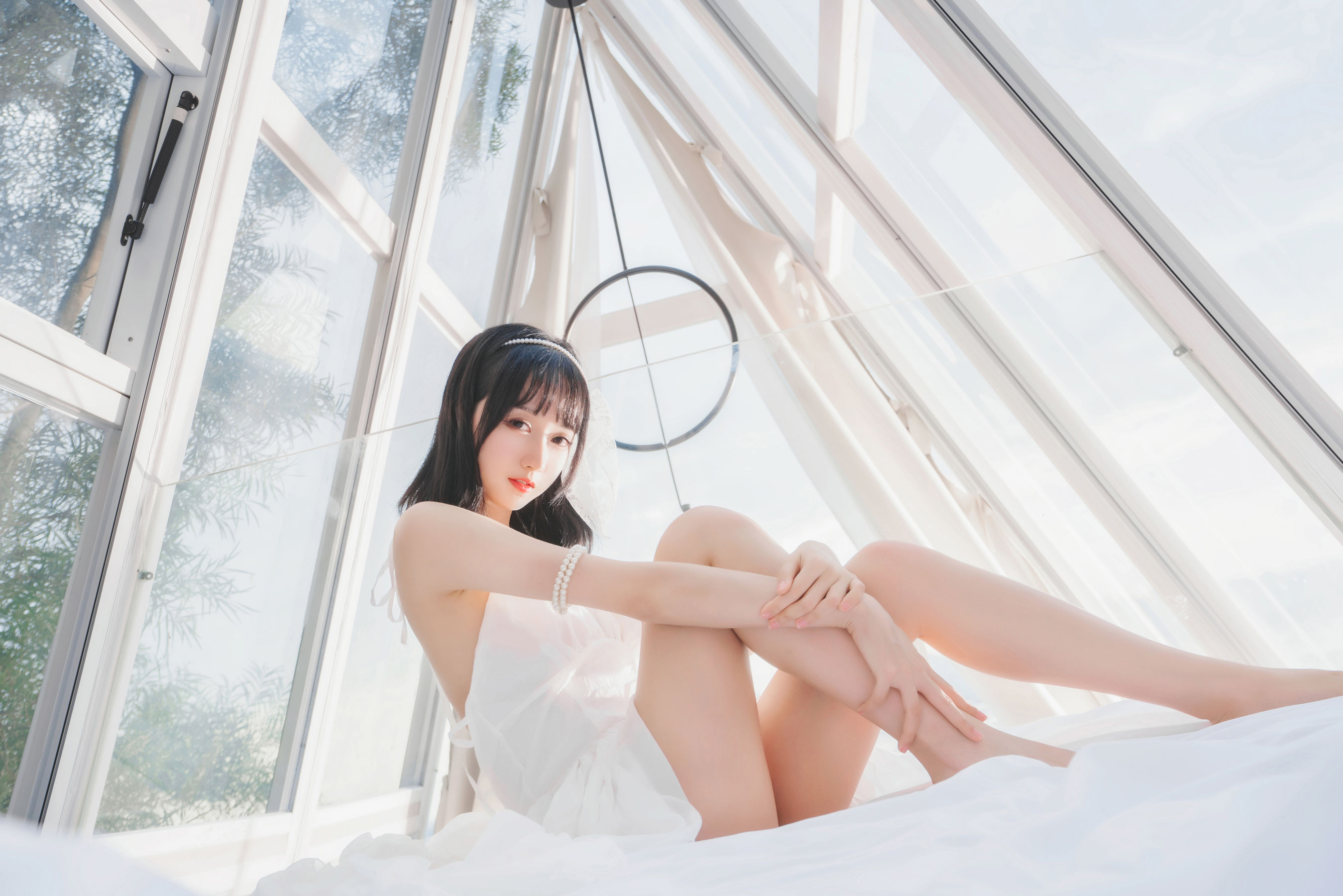 萌系小姐姐木绵绵OwO - 水波温柔-图0