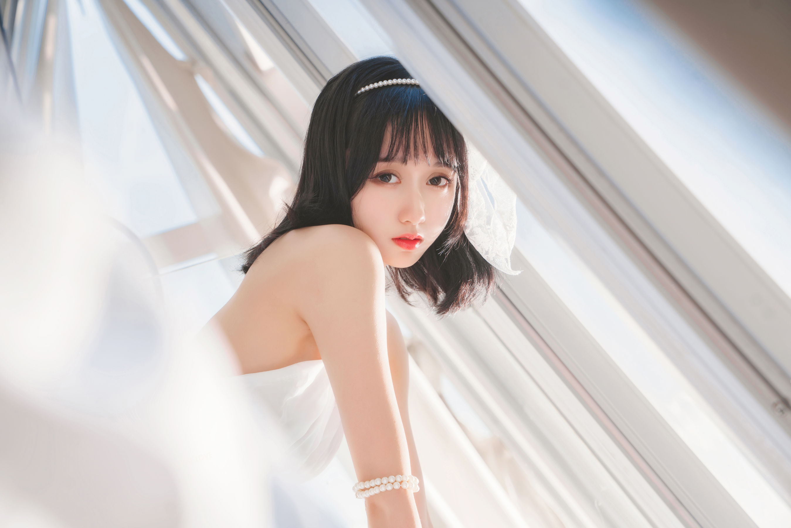 萌系小姐姐木绵绵OwO - 水波温柔-图9