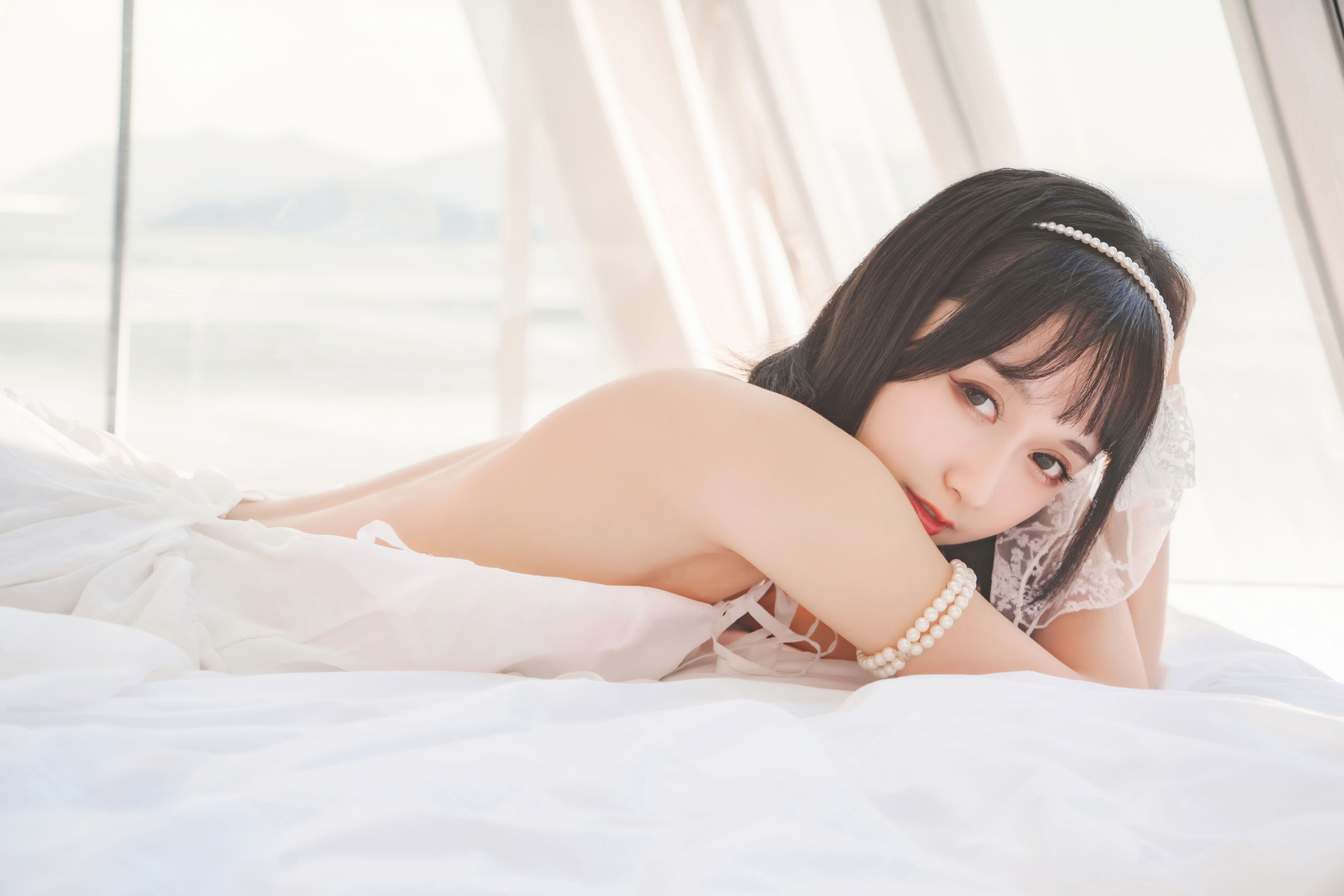 萌系小姐姐木绵绵OwO - 水波温柔-图12