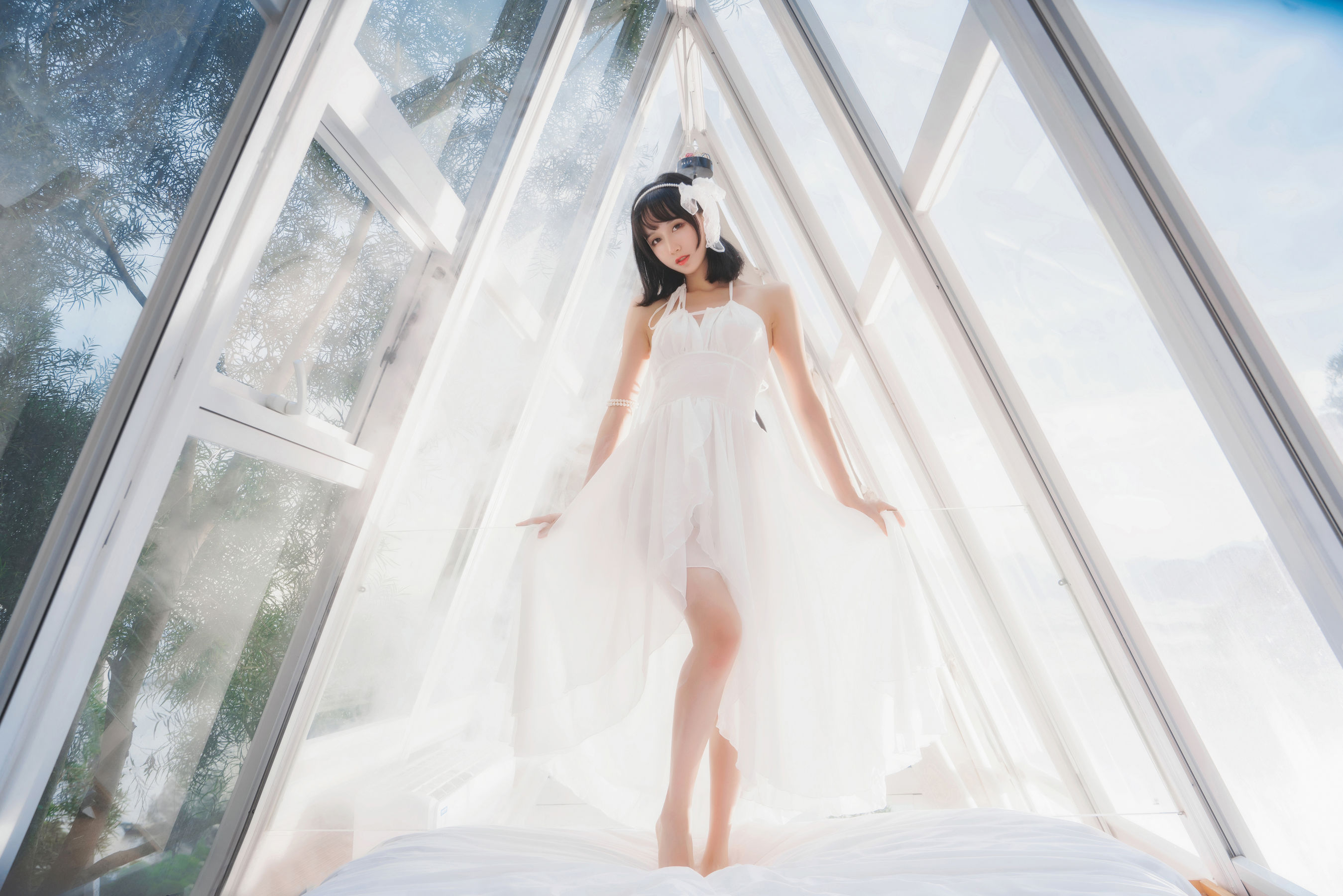 萌系小姐姐木绵绵OwO - 水波温柔-图4