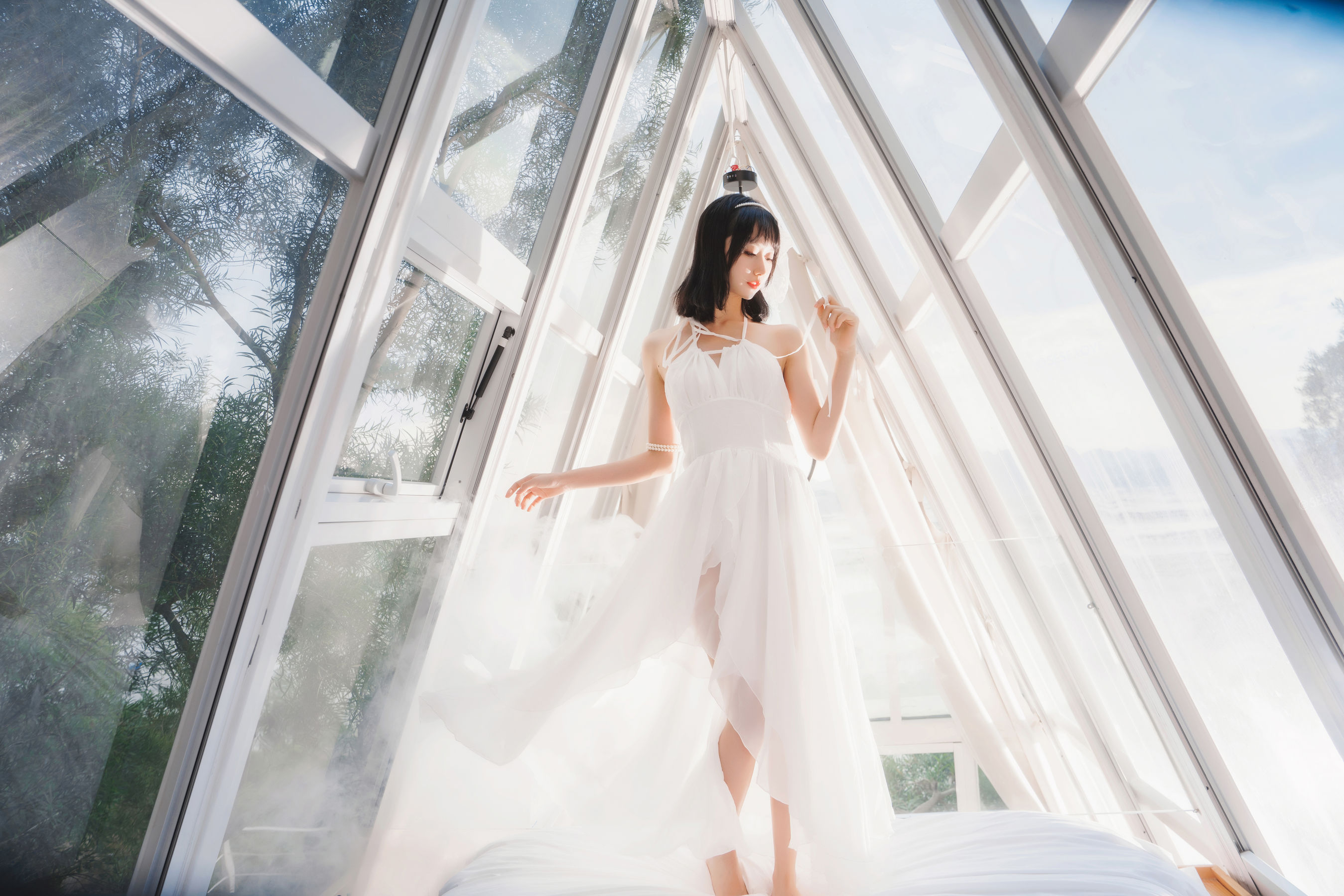 萌系小姐姐木绵绵OwO - 水波温柔-图5