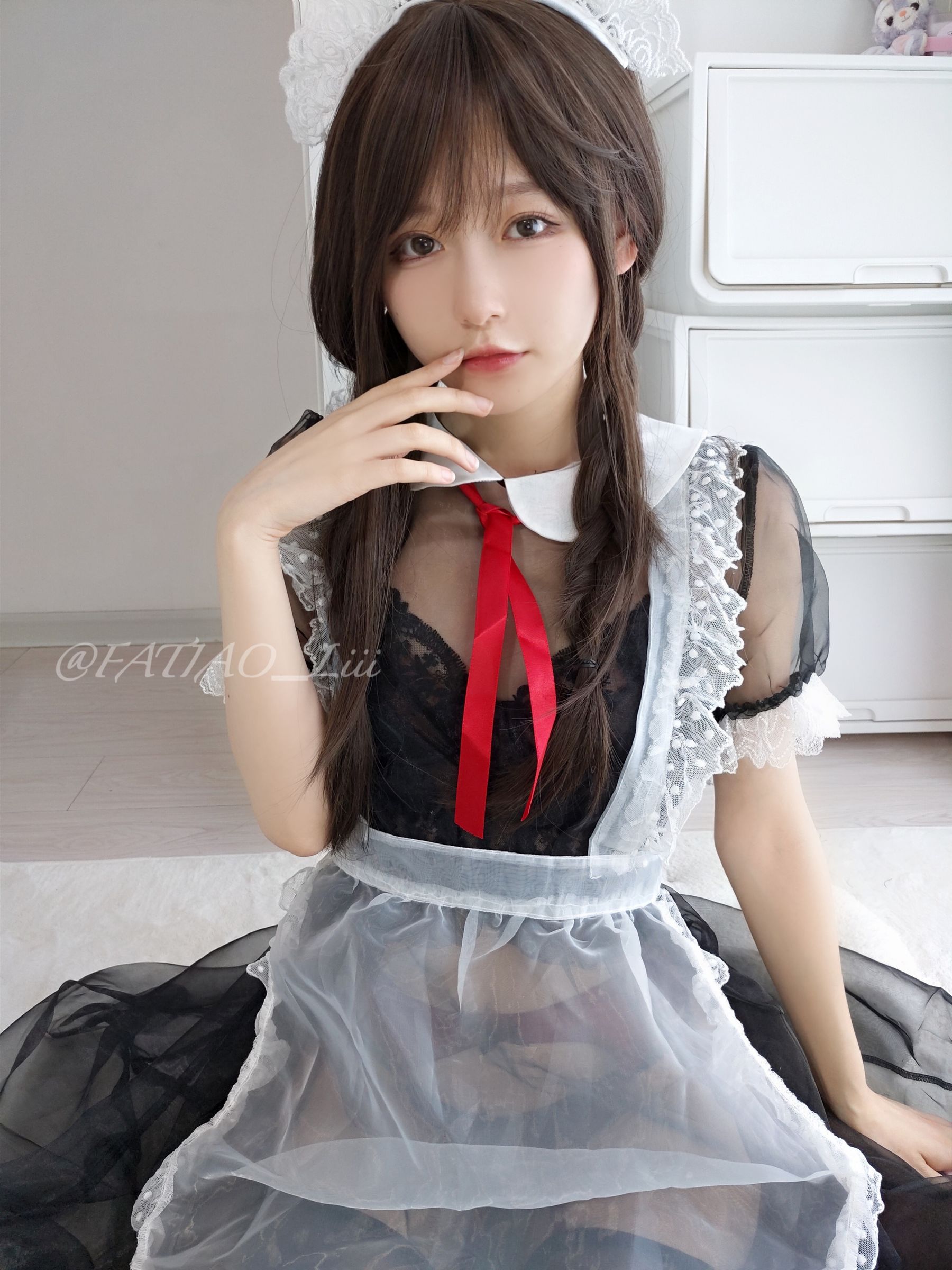 迷之呆梨(发条少女) - 黑丝女仆-图43