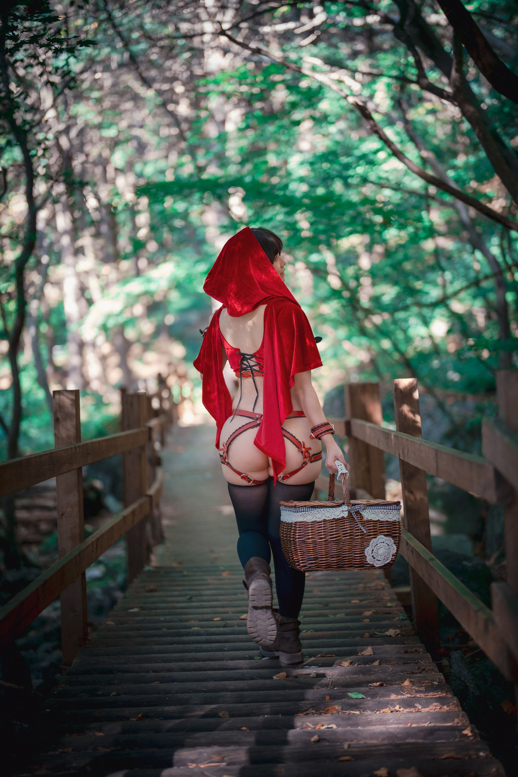 Mimmi - Naughty Red Hiring Hood-图107