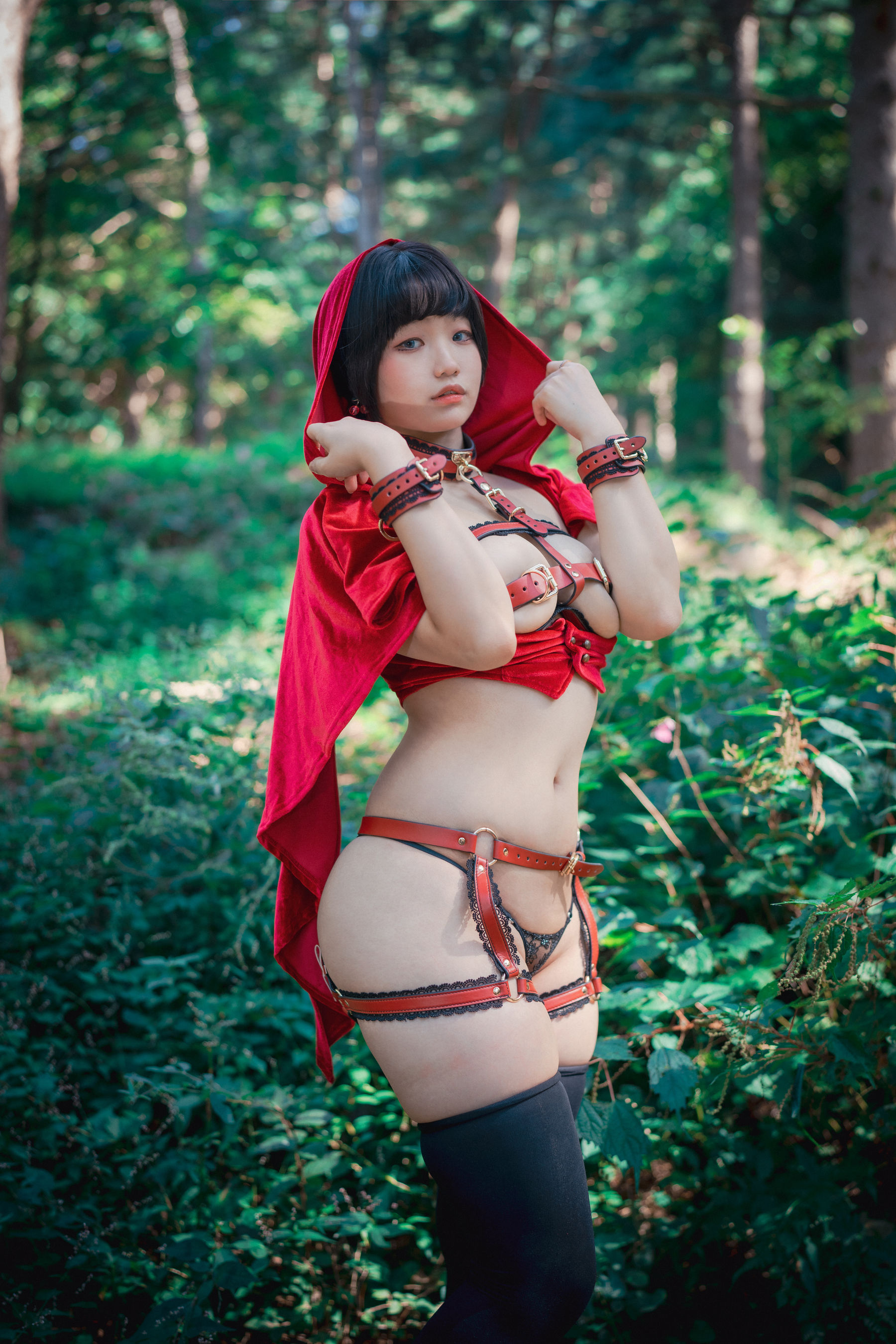 Mimmi - Naughty Red Hiring Hood-图12