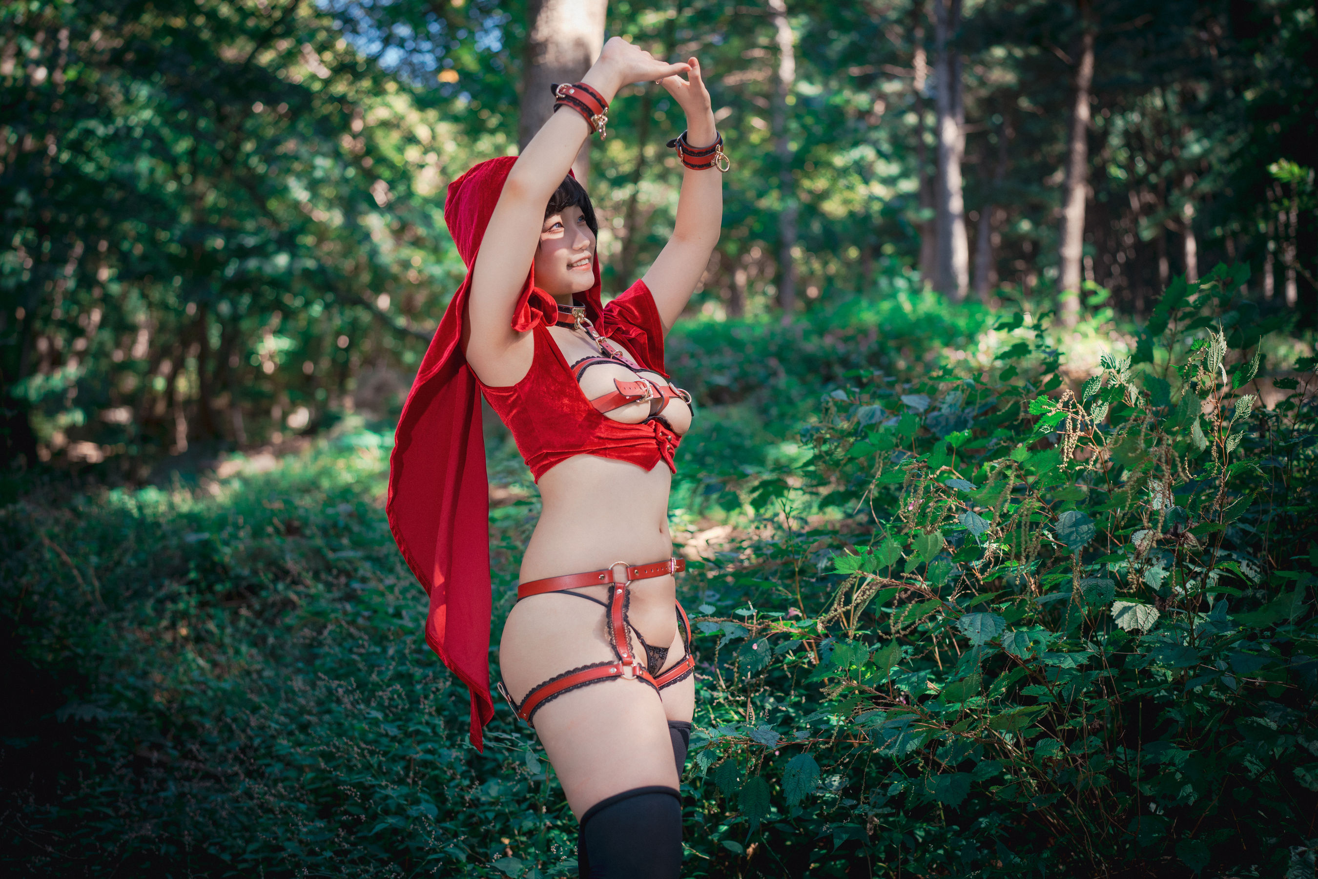 Mimmi - Naughty Red Hiring Hood-图17