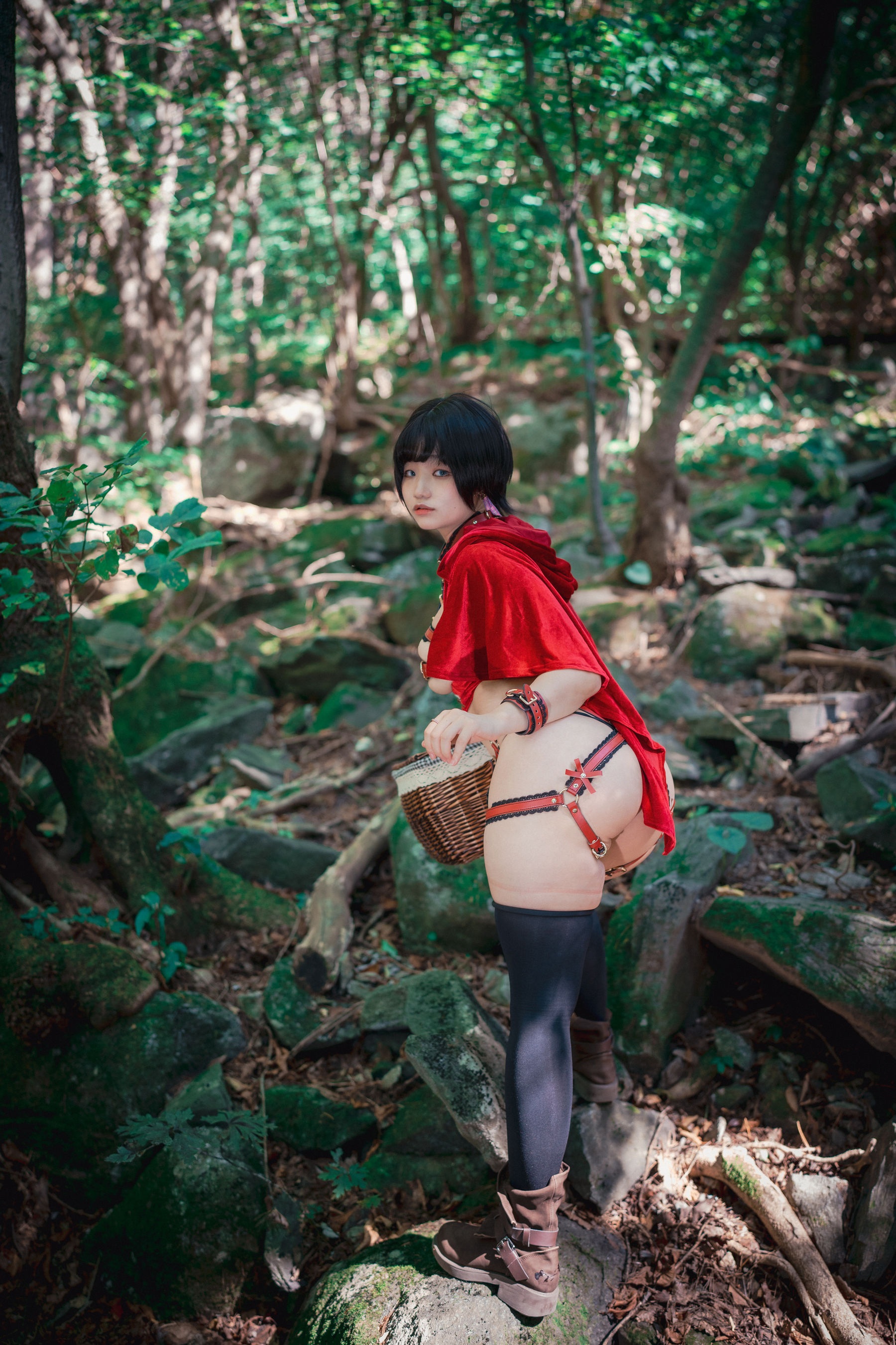 Mimmi - Naughty Red Hiring Hood-图18