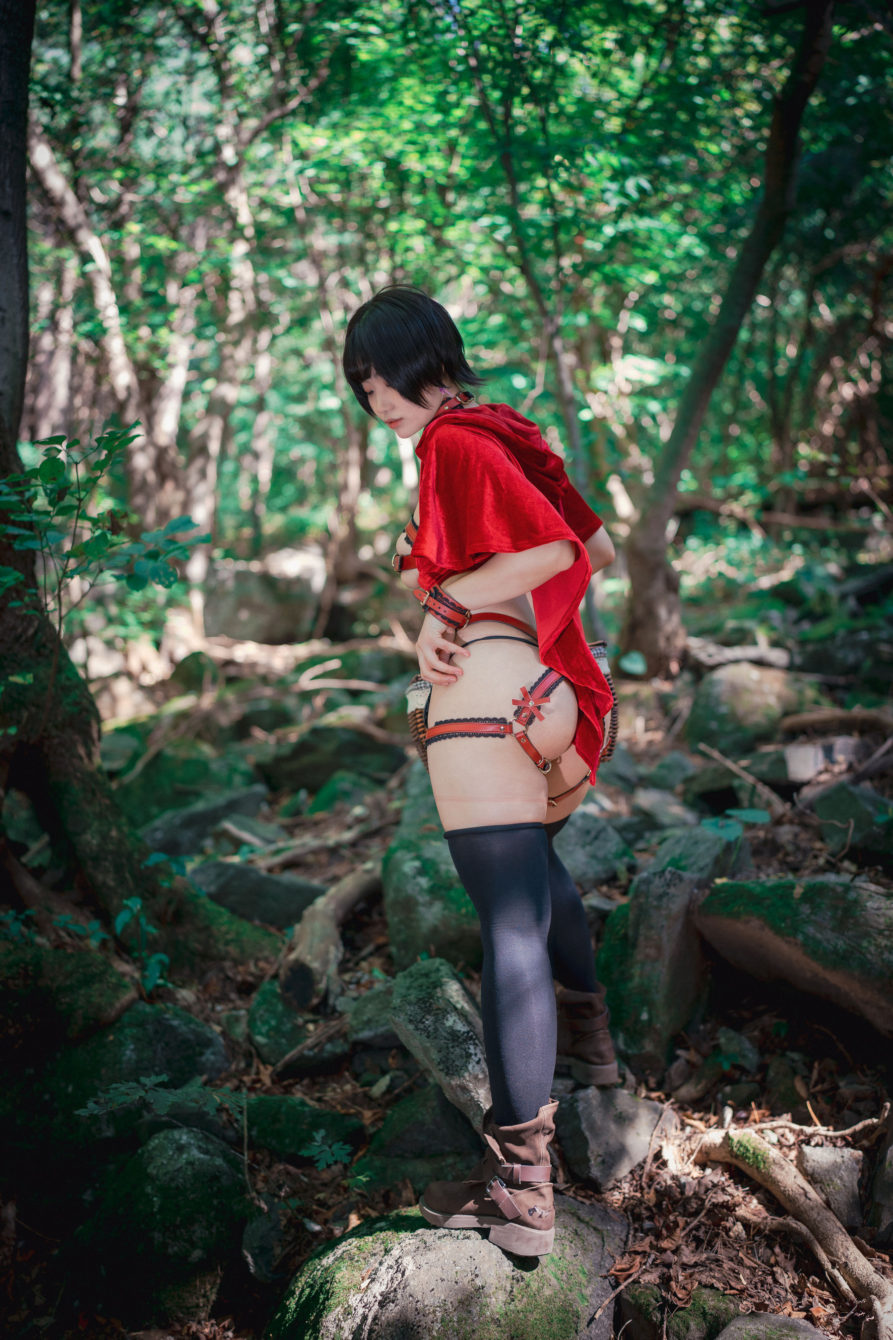 Mimmi - Naughty Red Hiring Hood-图20