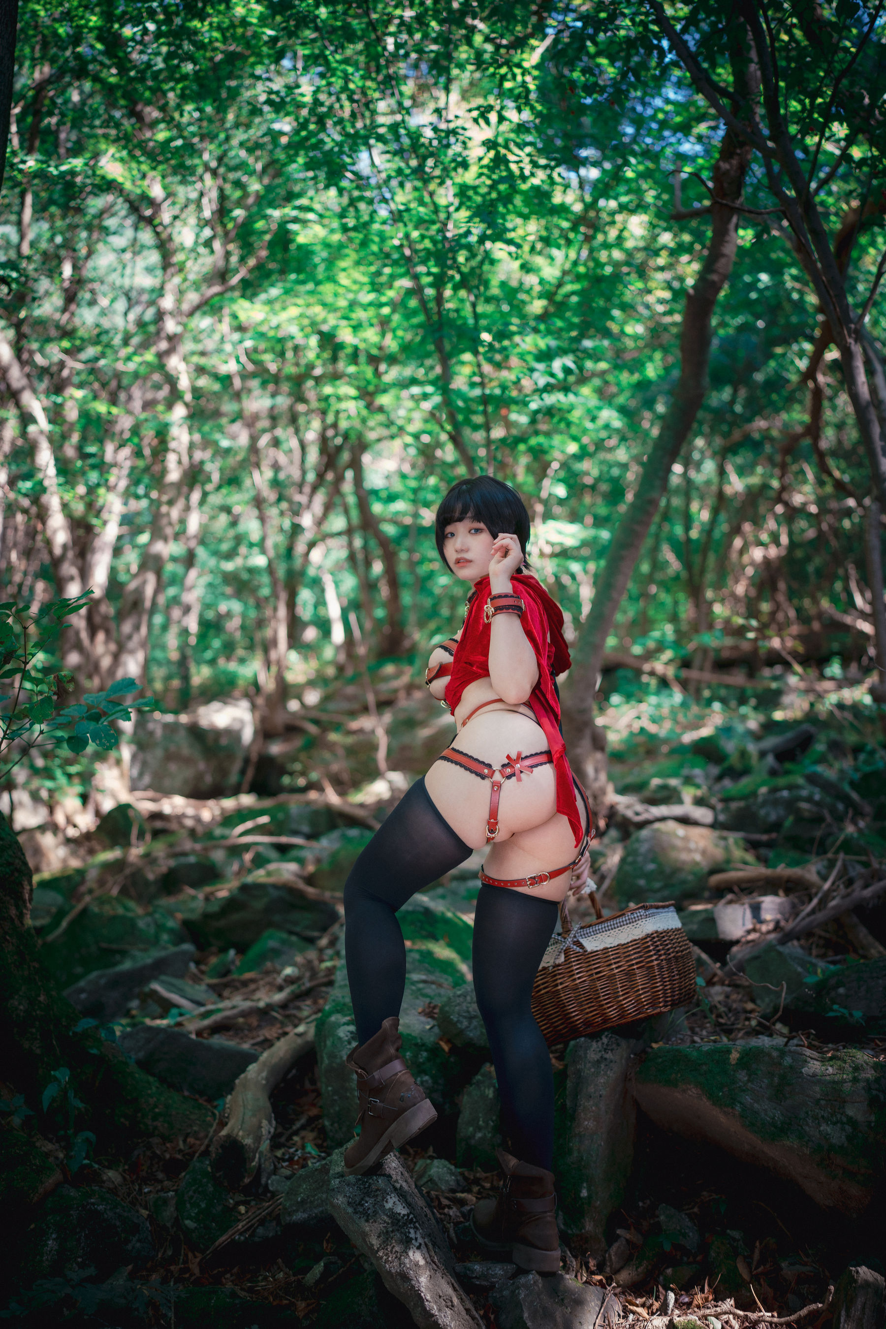 Mimmi - Naughty Red Hiring Hood-图21