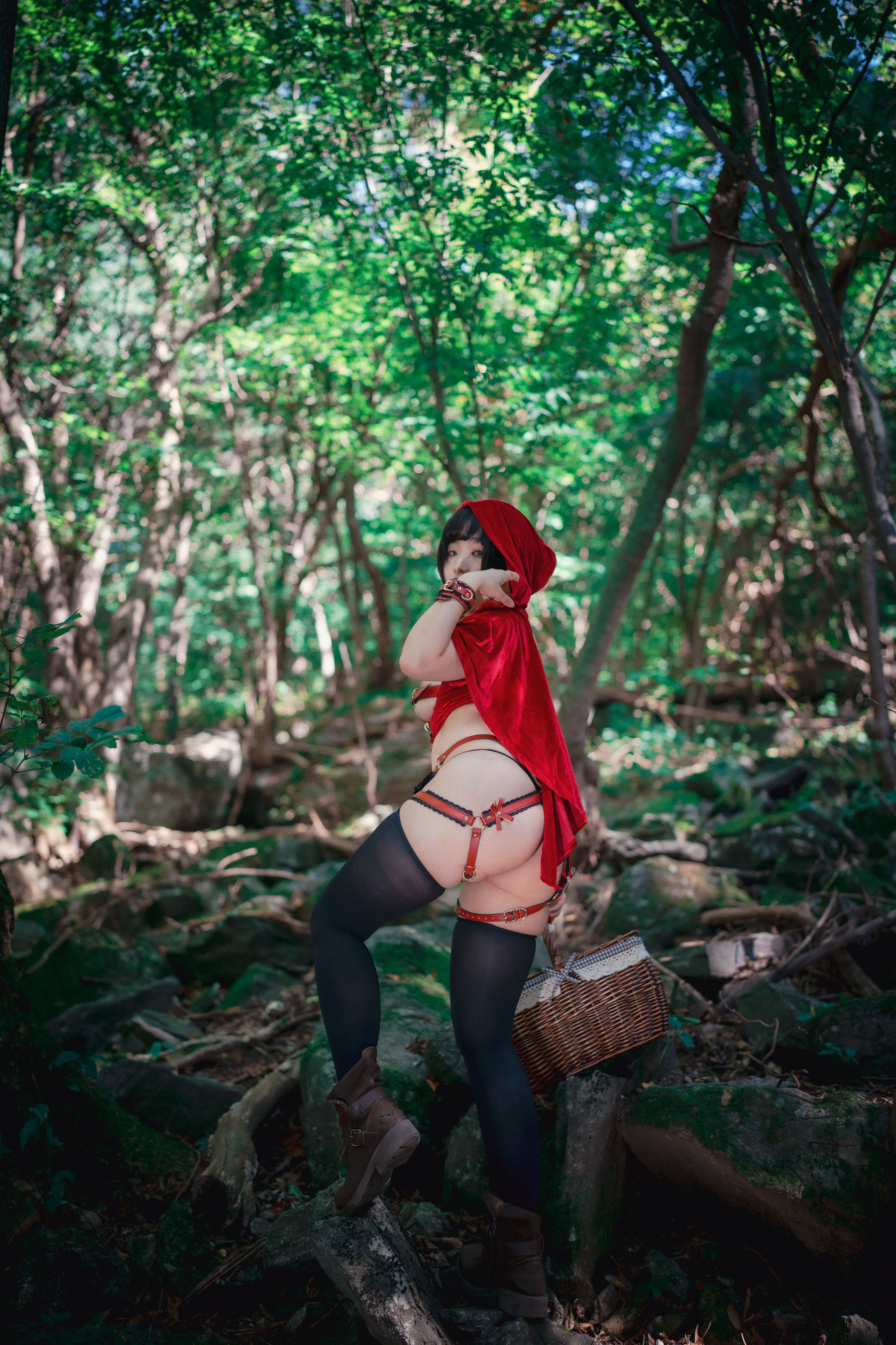 Mimmi - Naughty Red Hiring Hood-图22