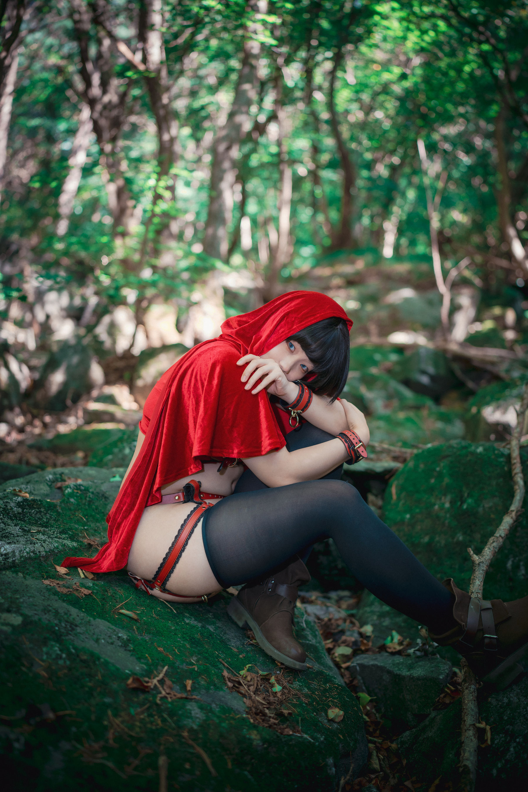 Mimmi - Naughty Red Hiring Hood-图27