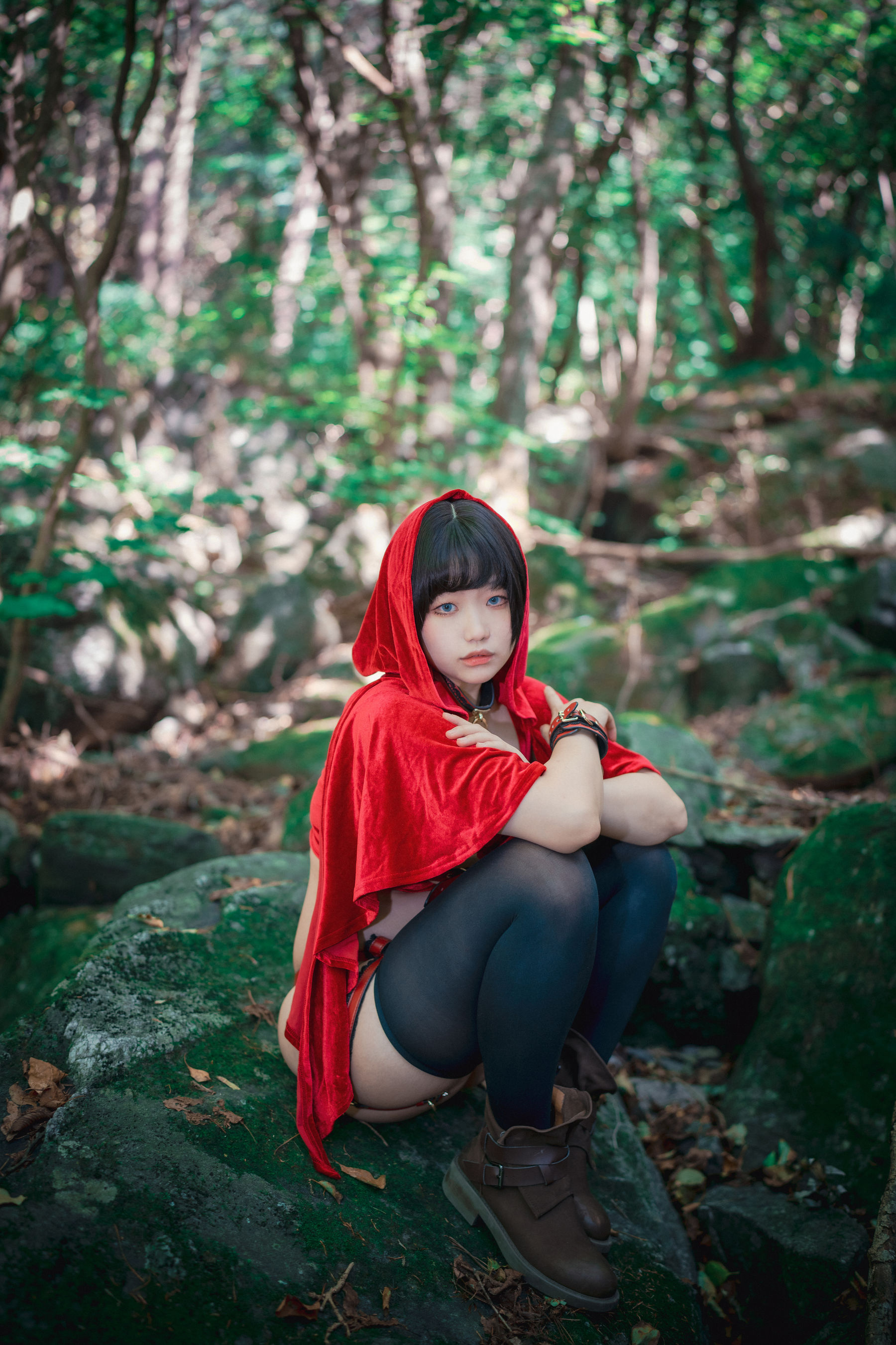 Mimmi - Naughty Red Hiring Hood-图28