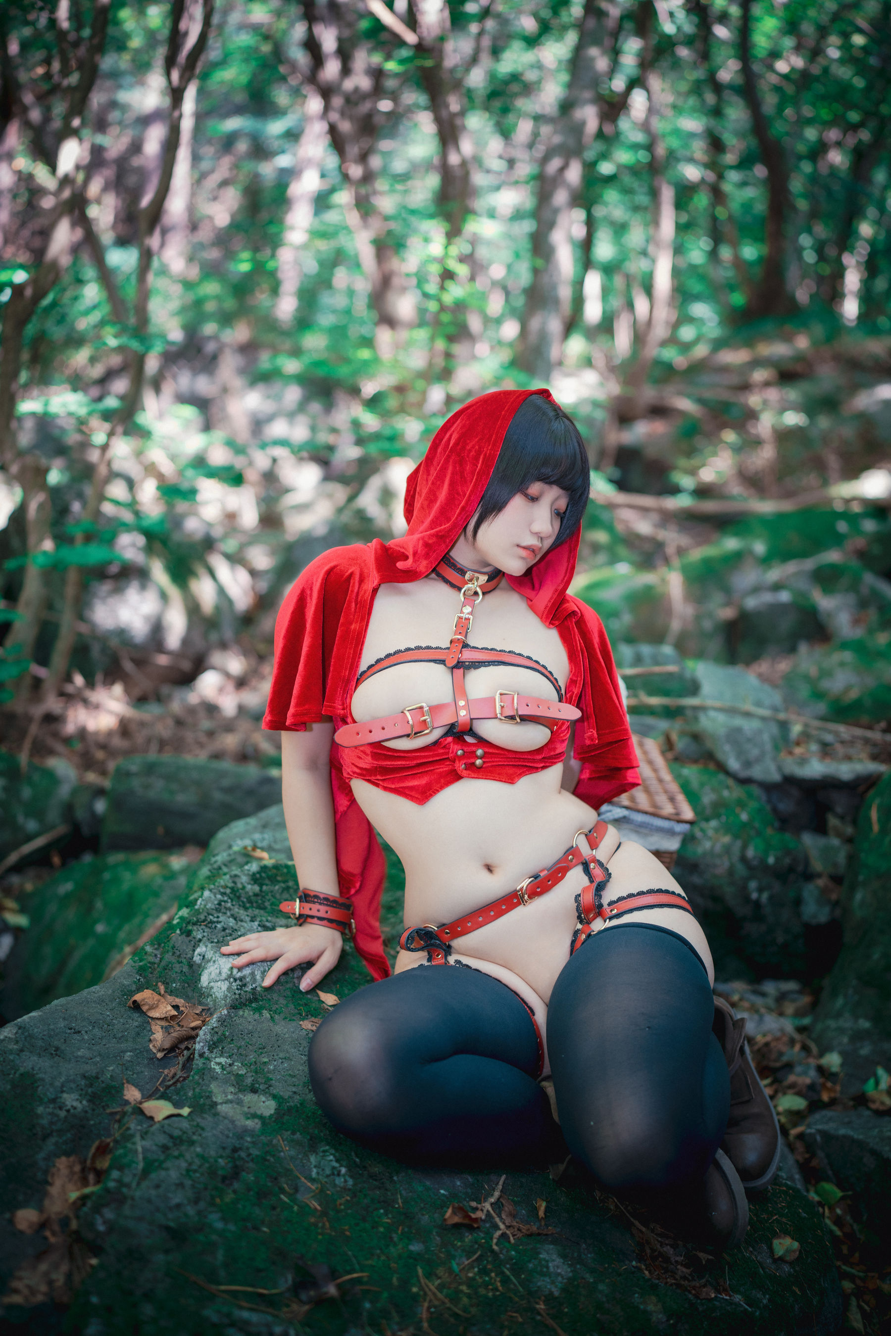Mimmi - Naughty Red Hiring Hood-图29