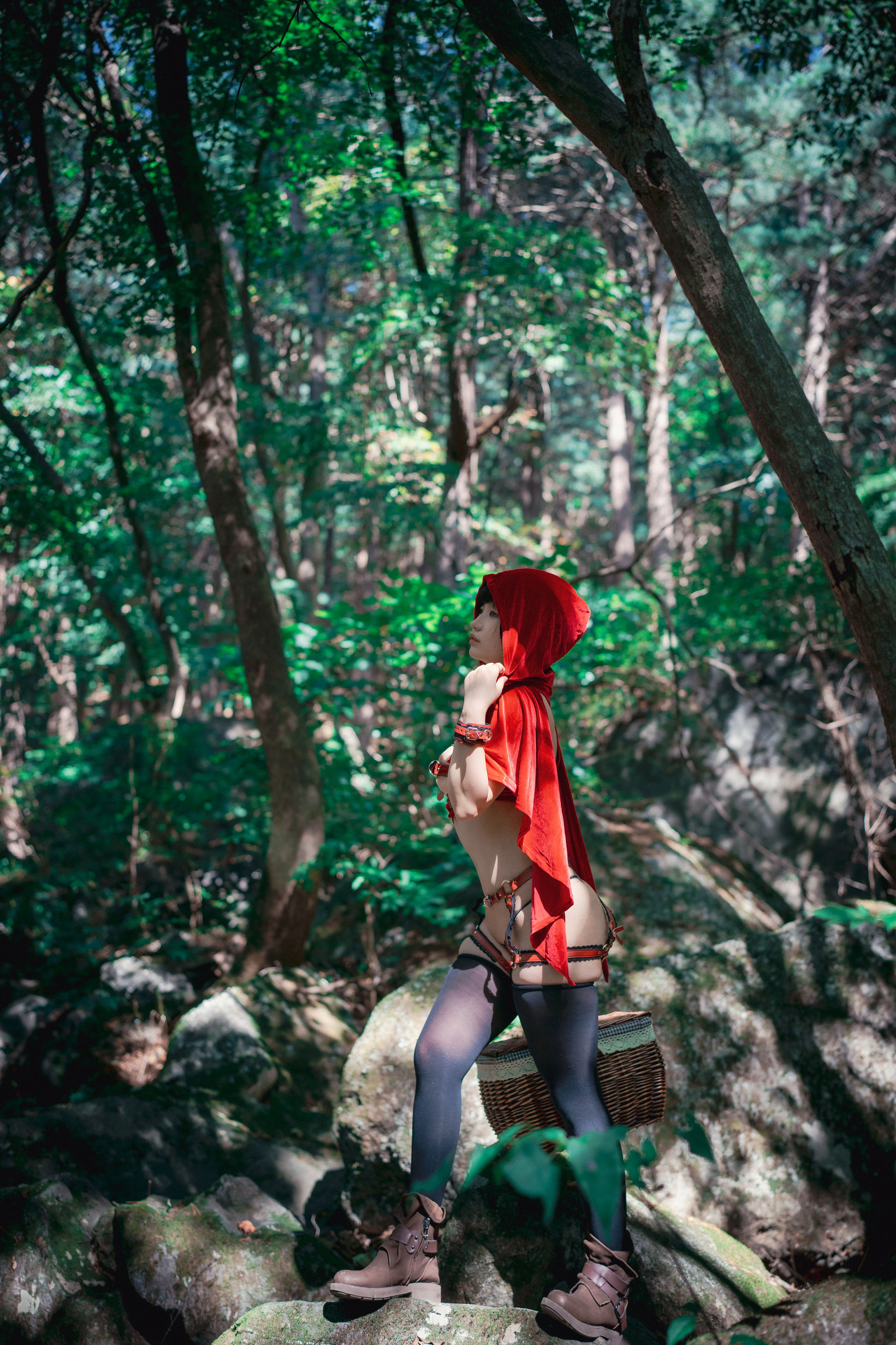 Mimmi - Naughty Red Hiring Hood-图38