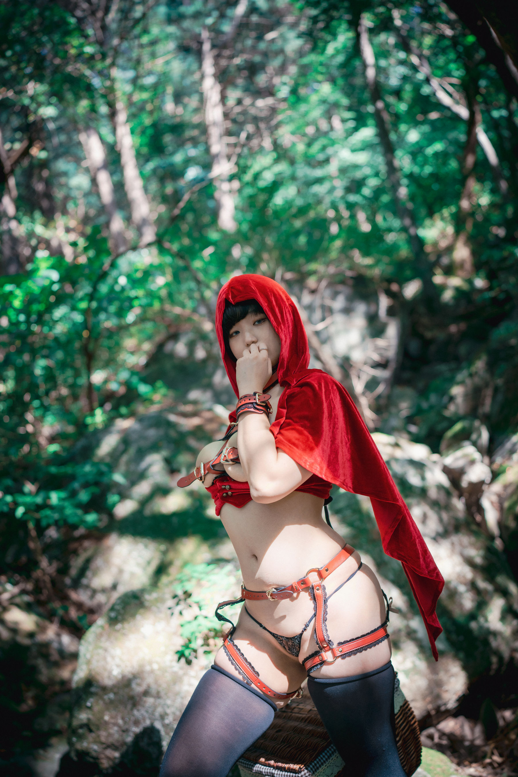 Mimmi - Naughty Red Hiring Hood-图40