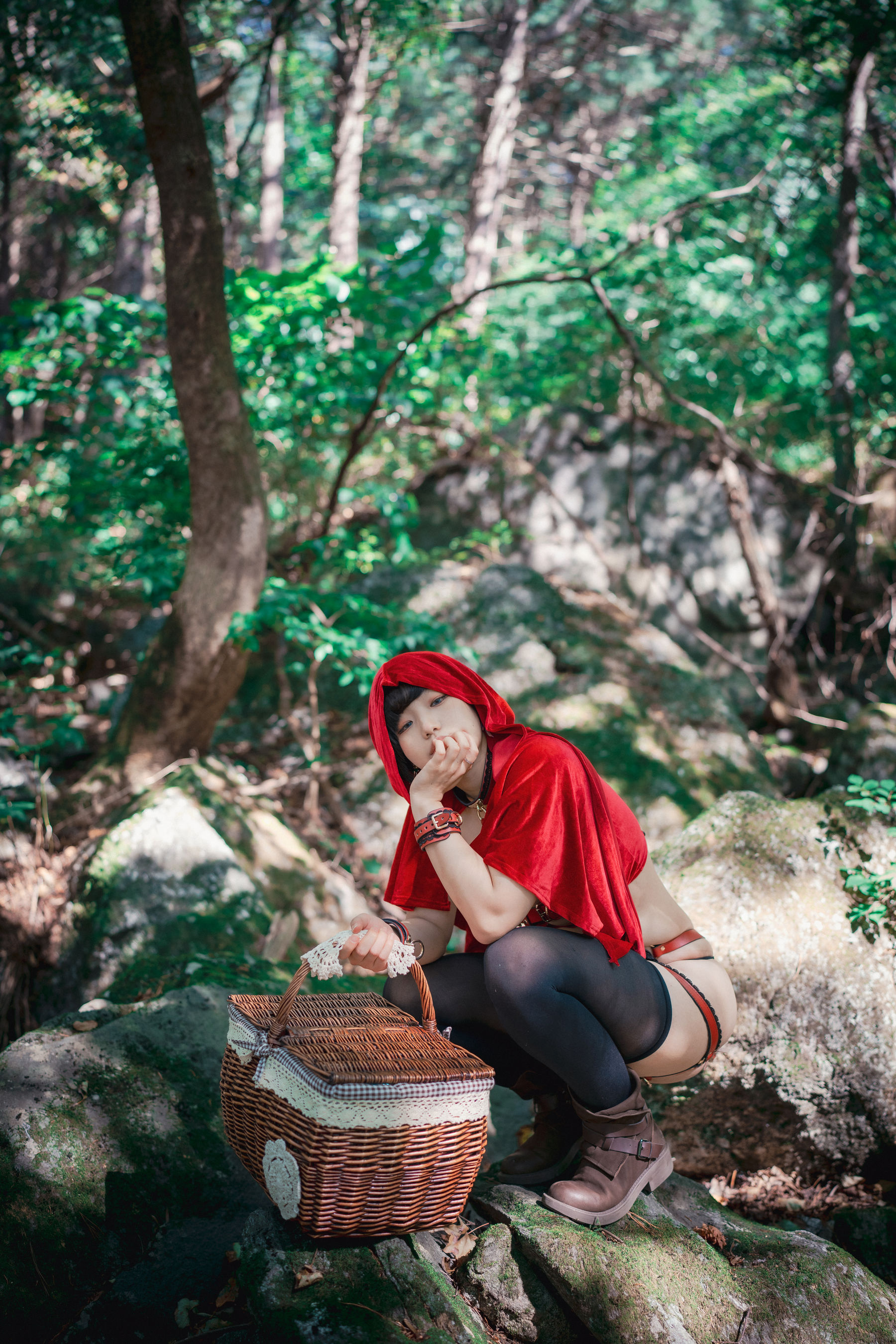 Mimmi - Naughty Red Hiring Hood-图41