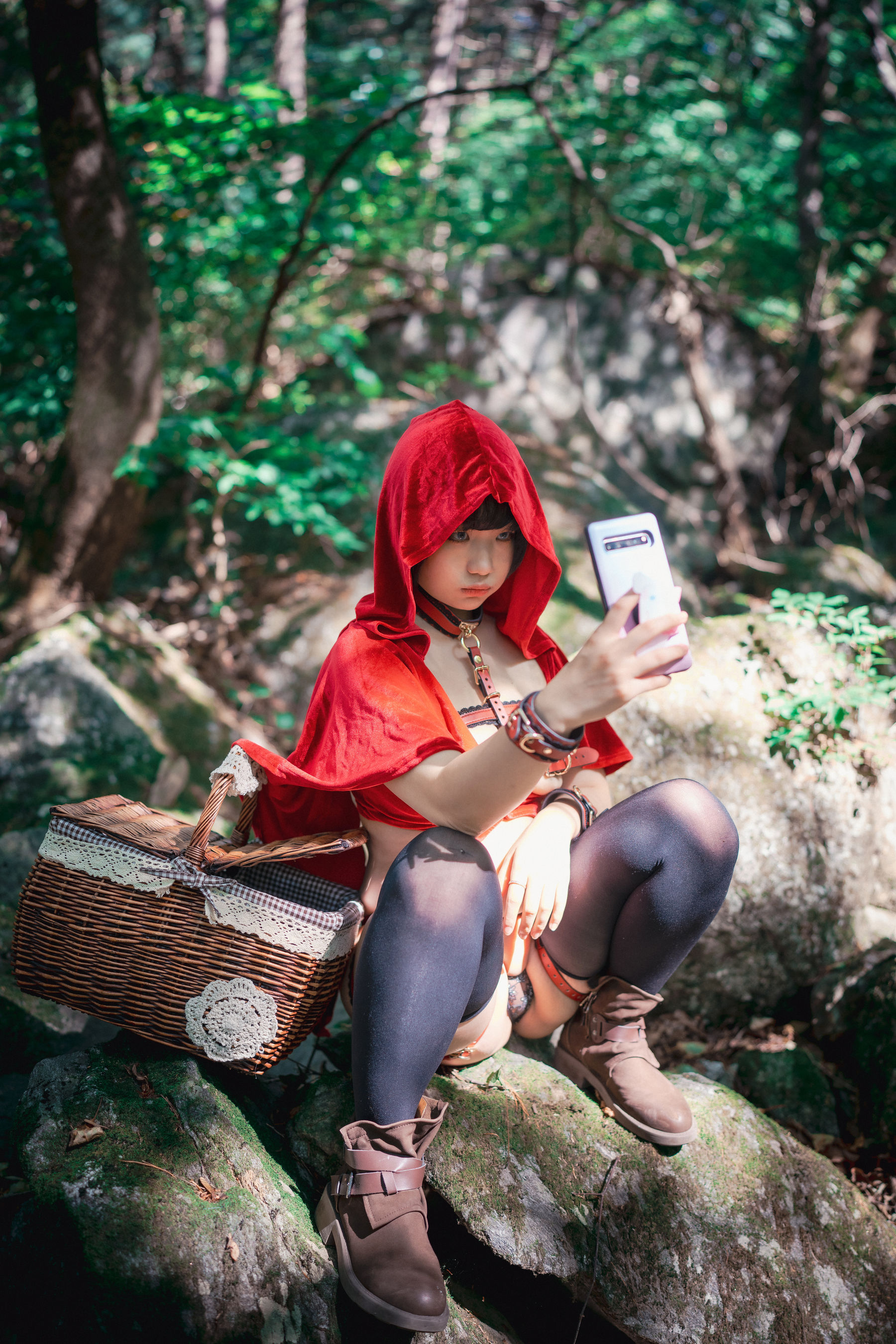 Mimmi - Naughty Red Hiring Hood-图45