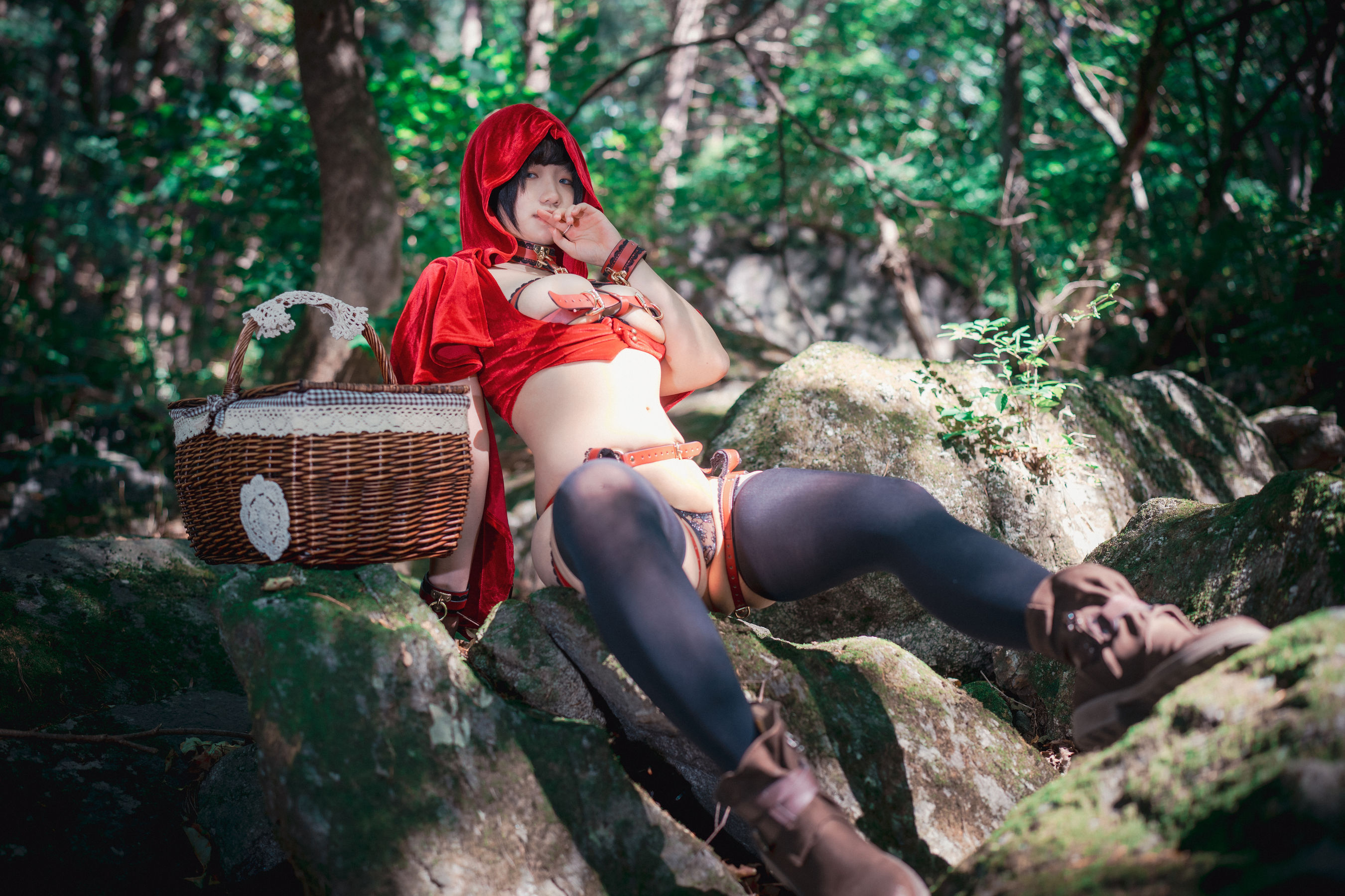 Mimmi - Naughty Red Hiring Hood-图47