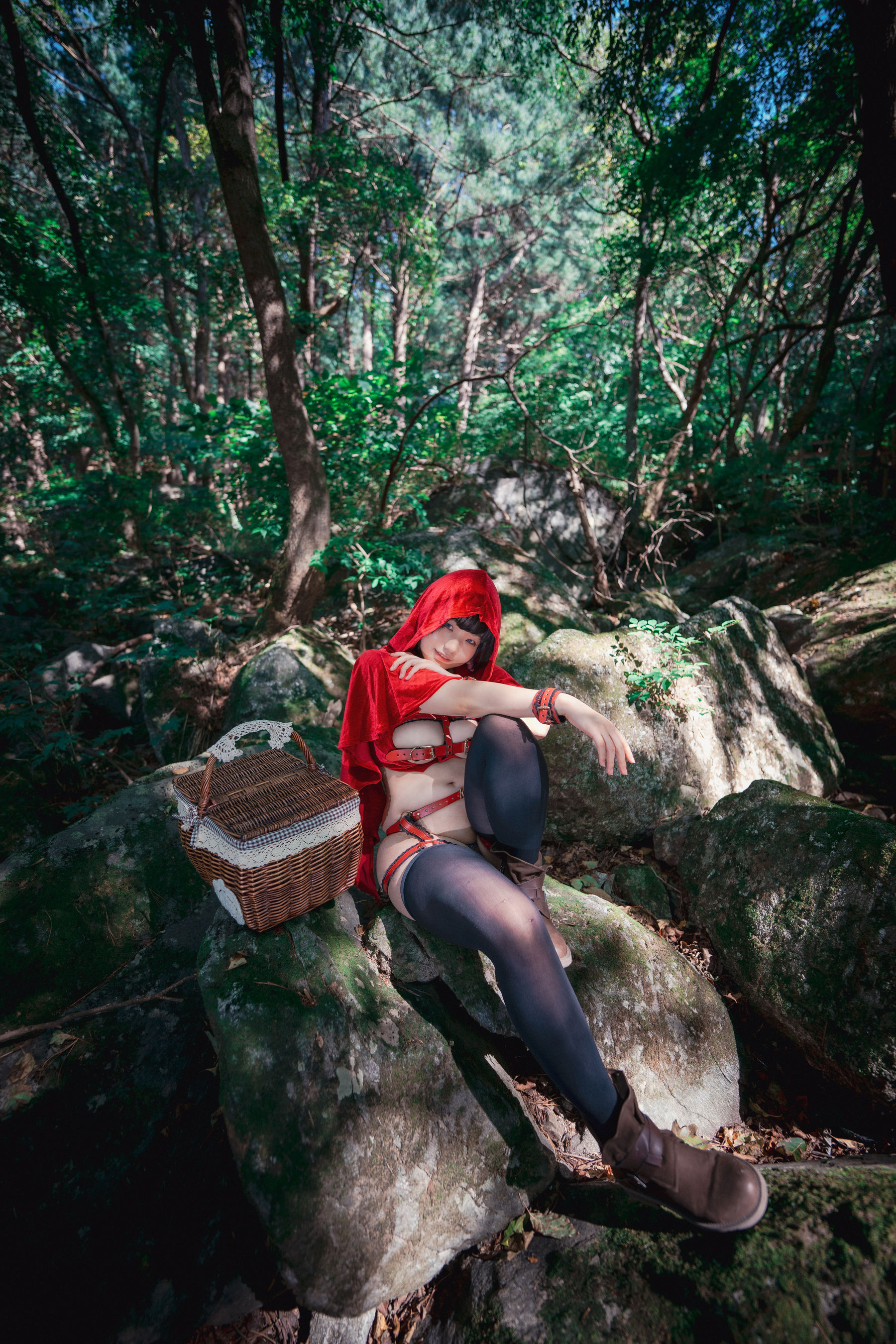 Mimmi - Naughty Red Hiring Hood-图49