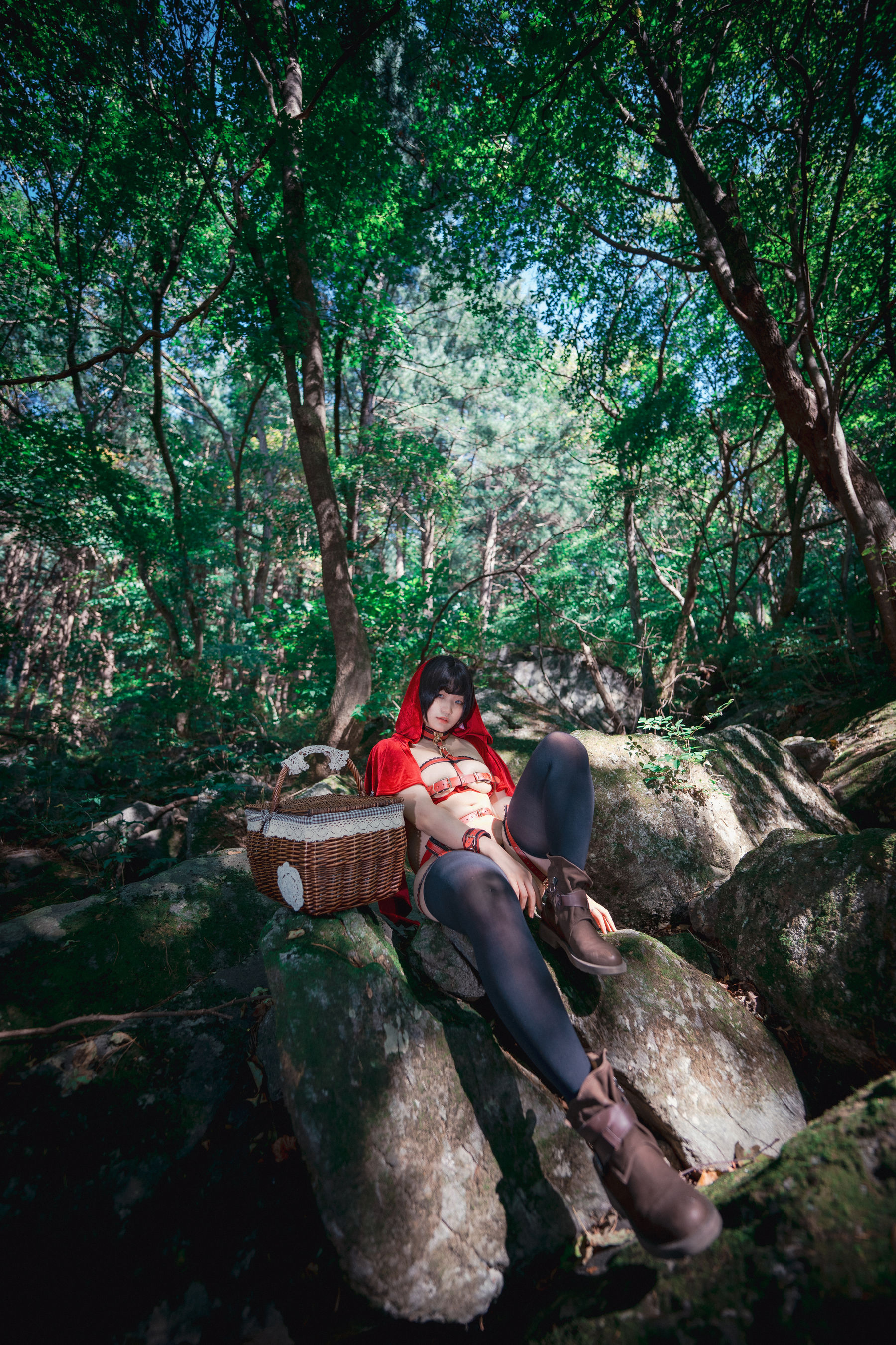 Mimmi - Naughty Red Hiring Hood-图50