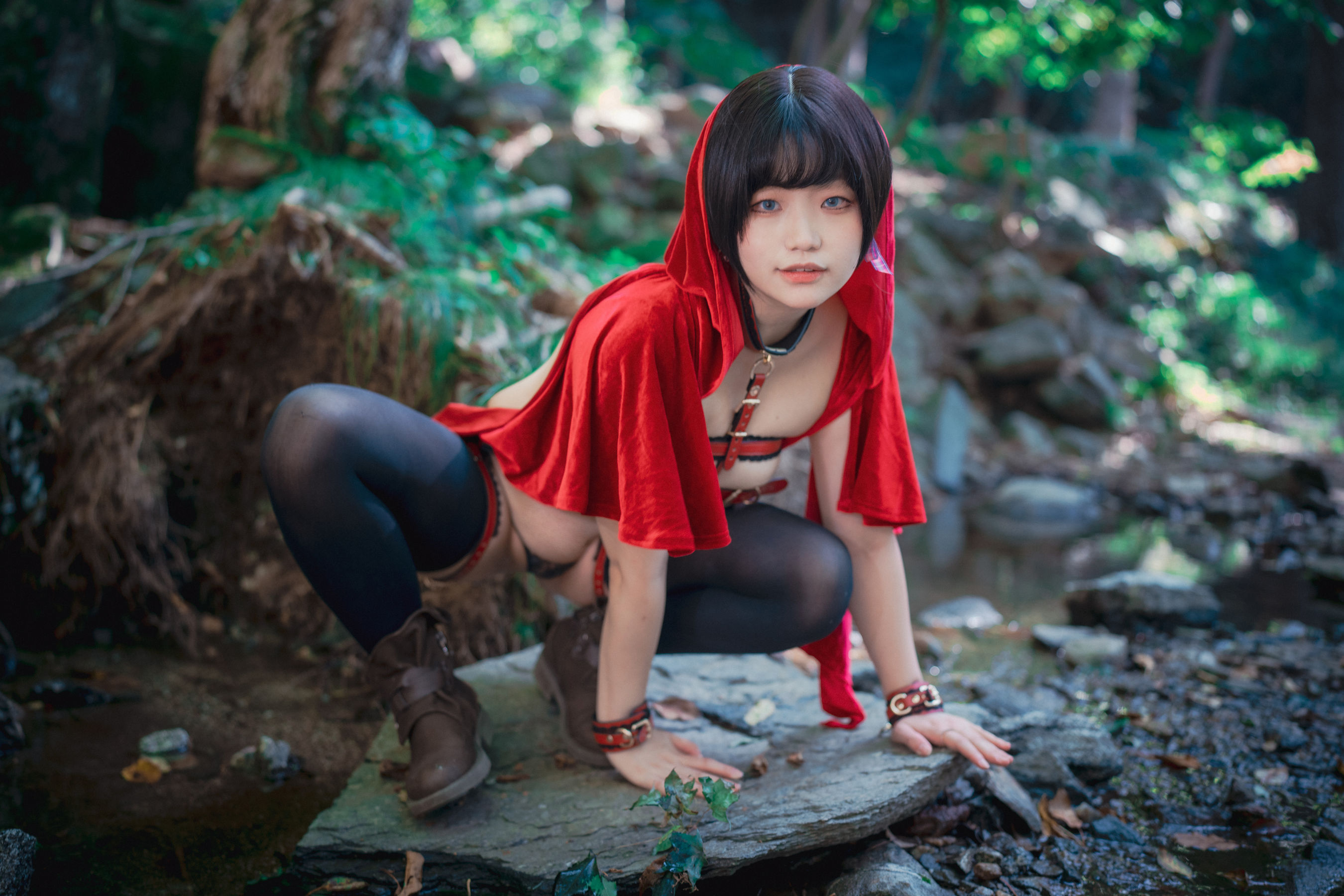 Mimmi - Naughty Red Hiring Hood-图60