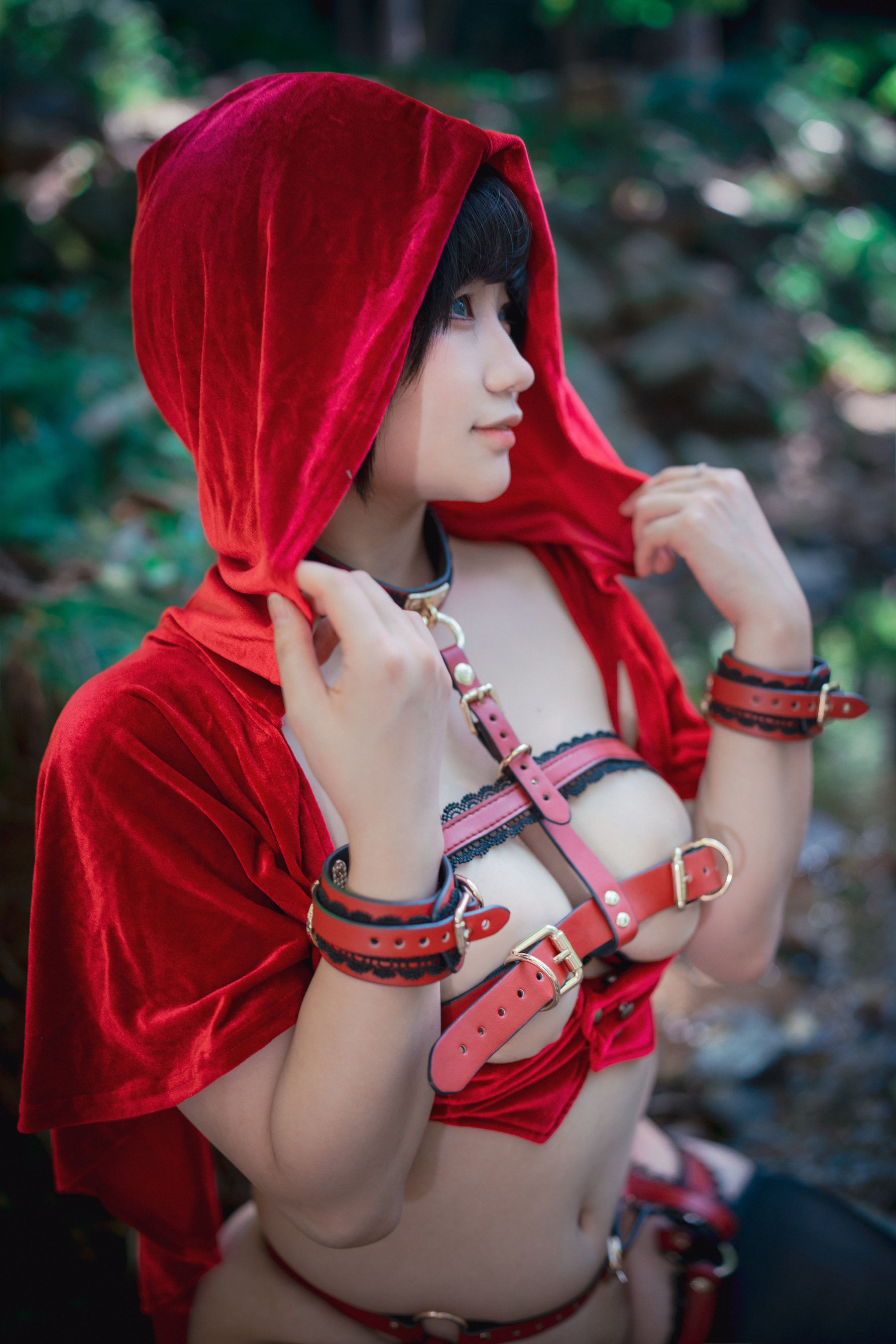 Mimmi - Naughty Red Hiring Hood-图63