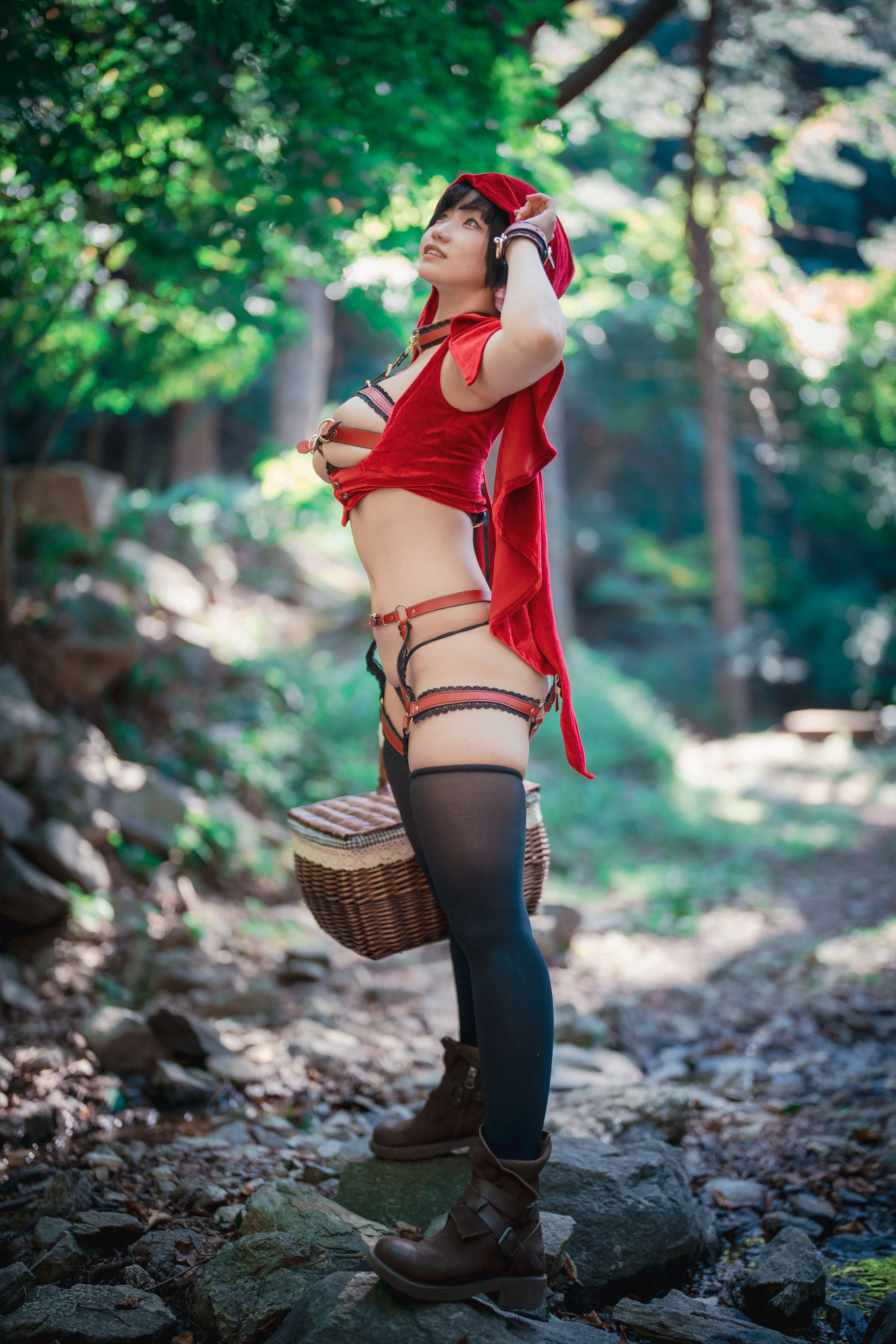 Mimmi - Naughty Red Hiring Hood-图76