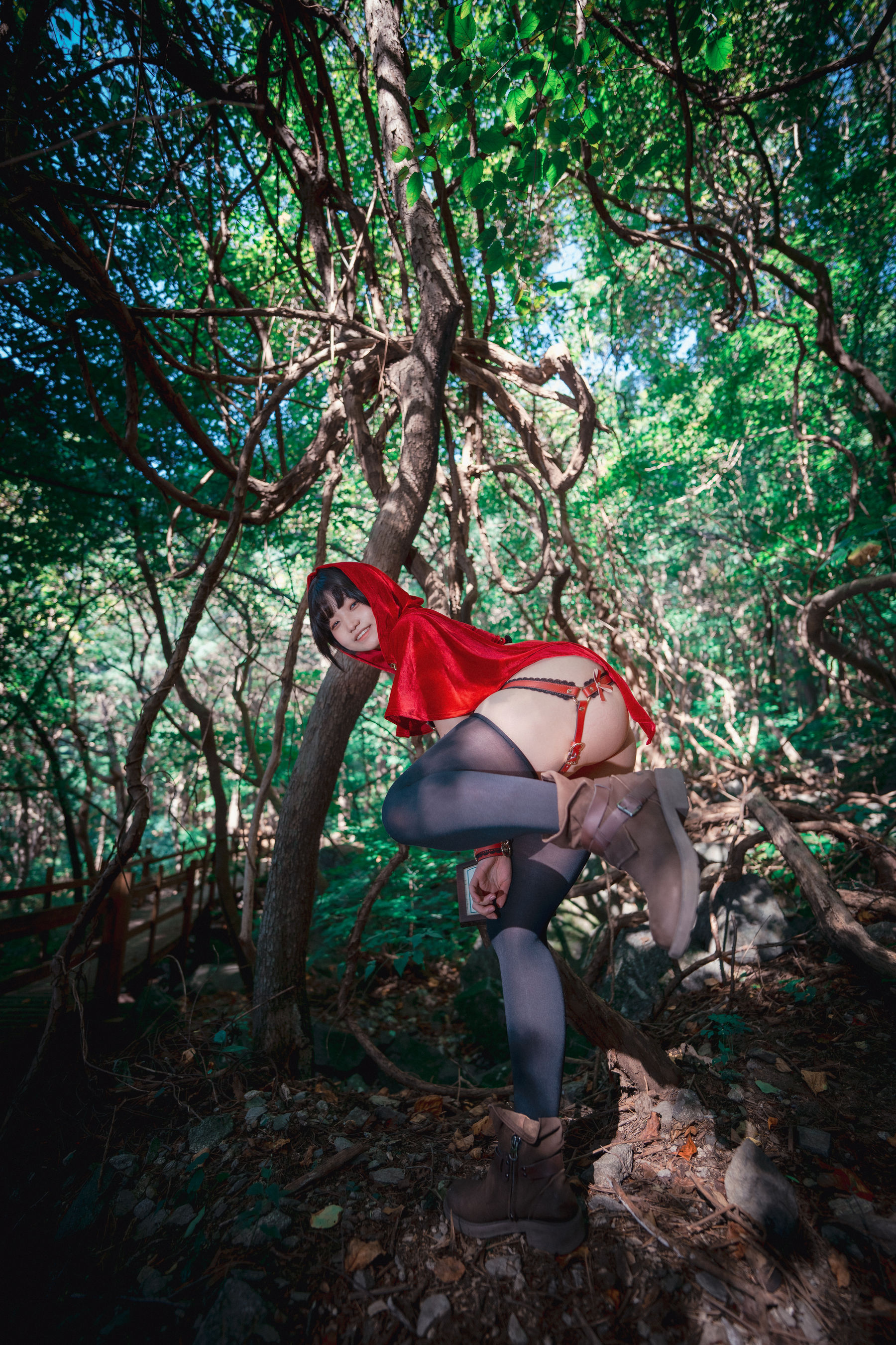 Mimmi - Naughty Red Hiring Hood-图88