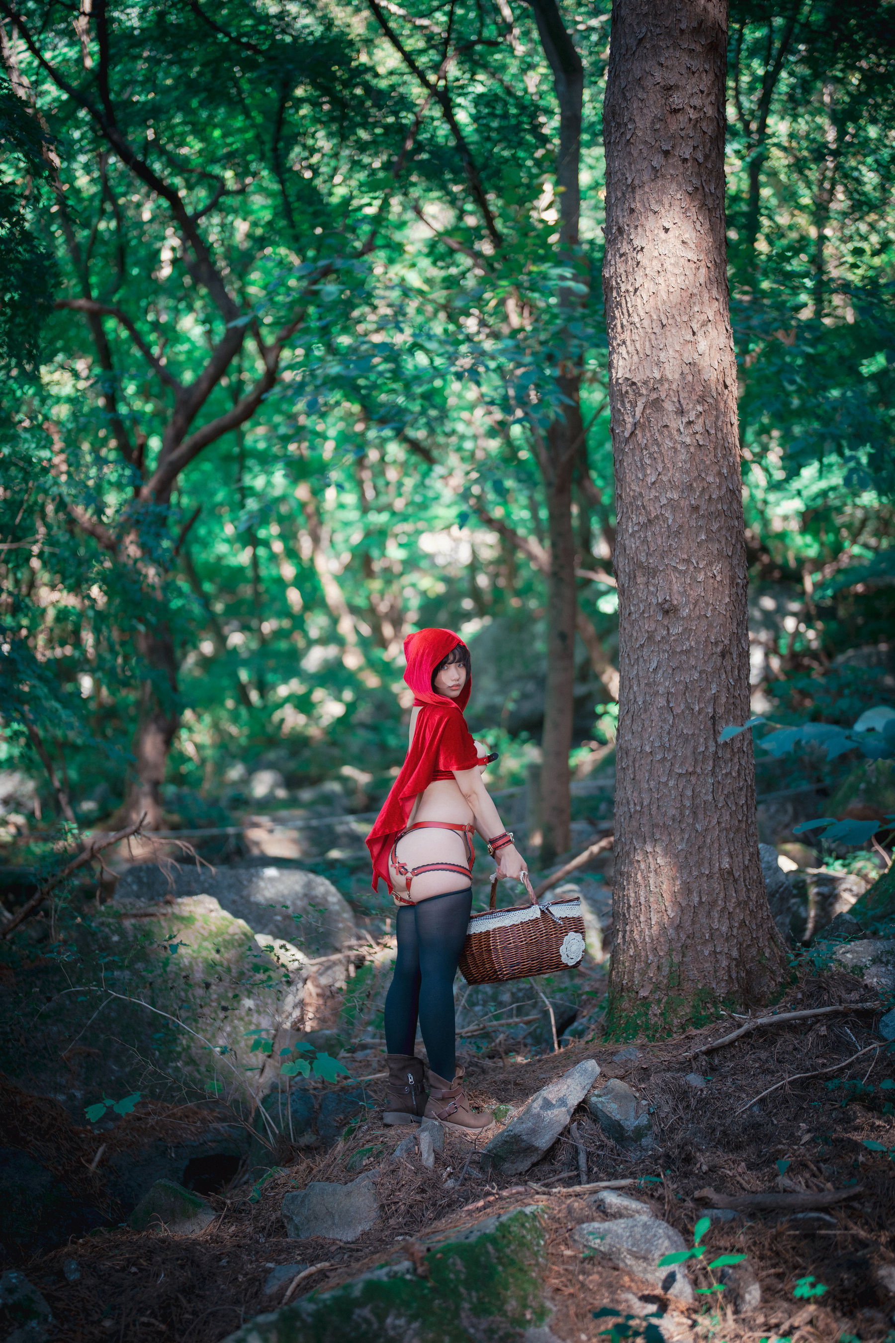 Mimmi - Naughty Red Hiring Hood-图92