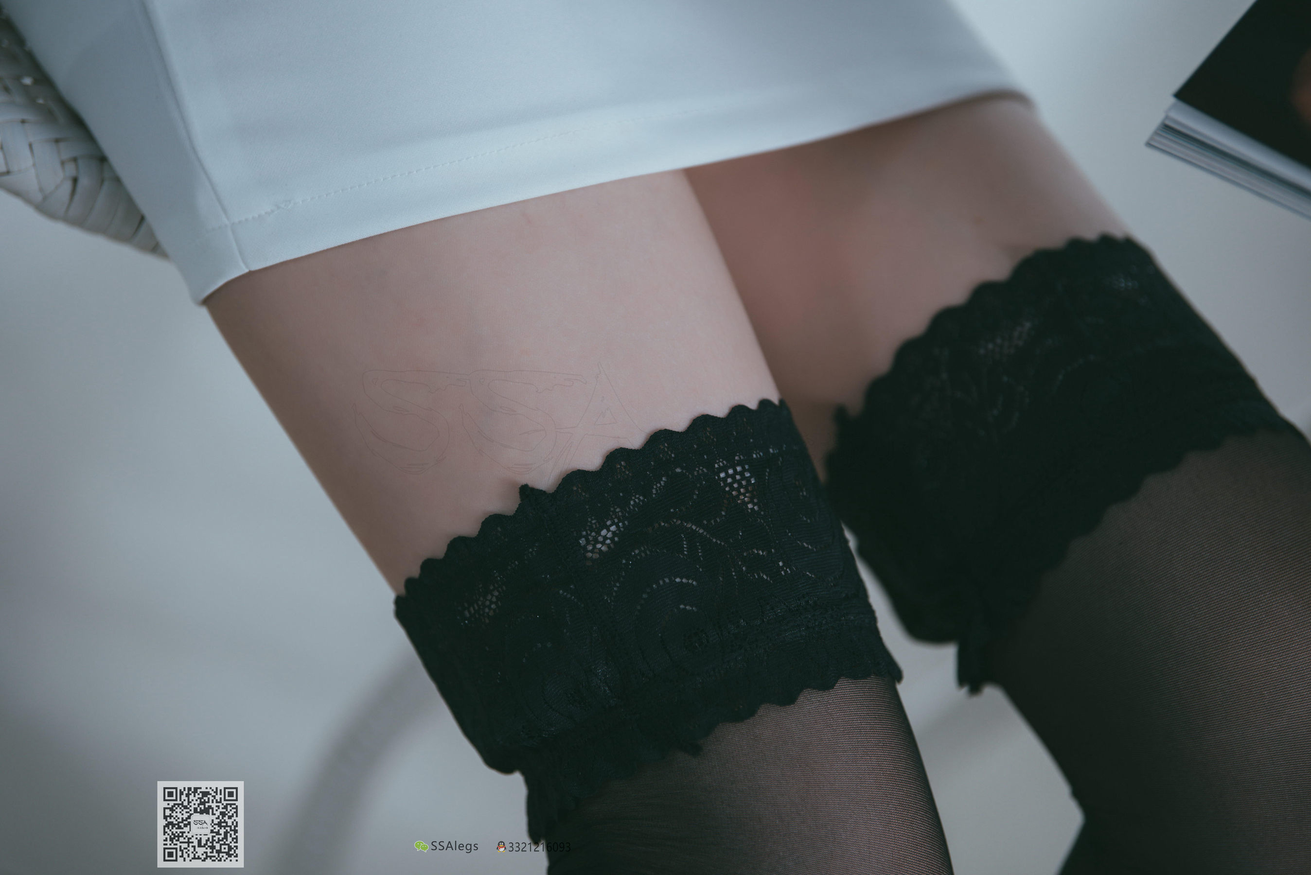 超清写真 No.001 办公室职业装《绫》长筒黑丝-图32