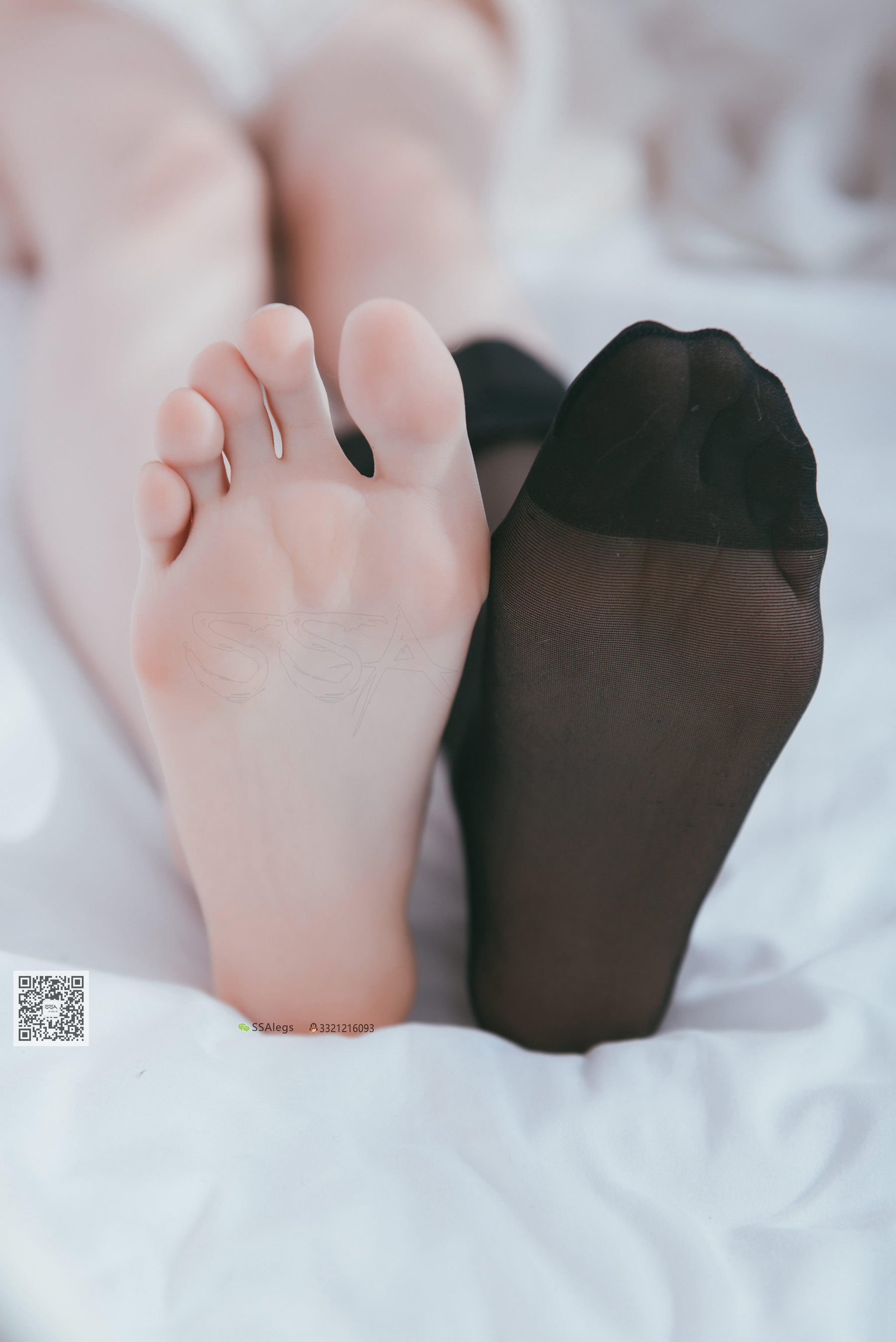 超清写真 No.001 办公室职业装《绫》长筒黑丝-图92