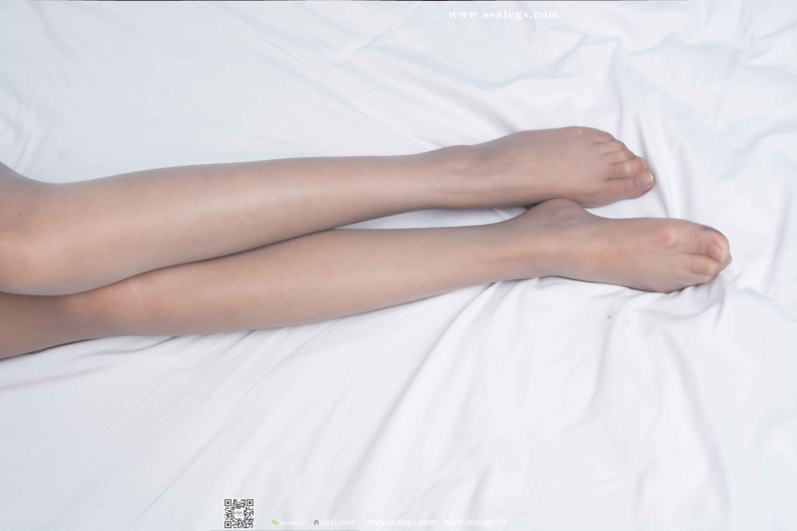 超清写真 No.005 姣姣 白衬衣居家灰丝-图66